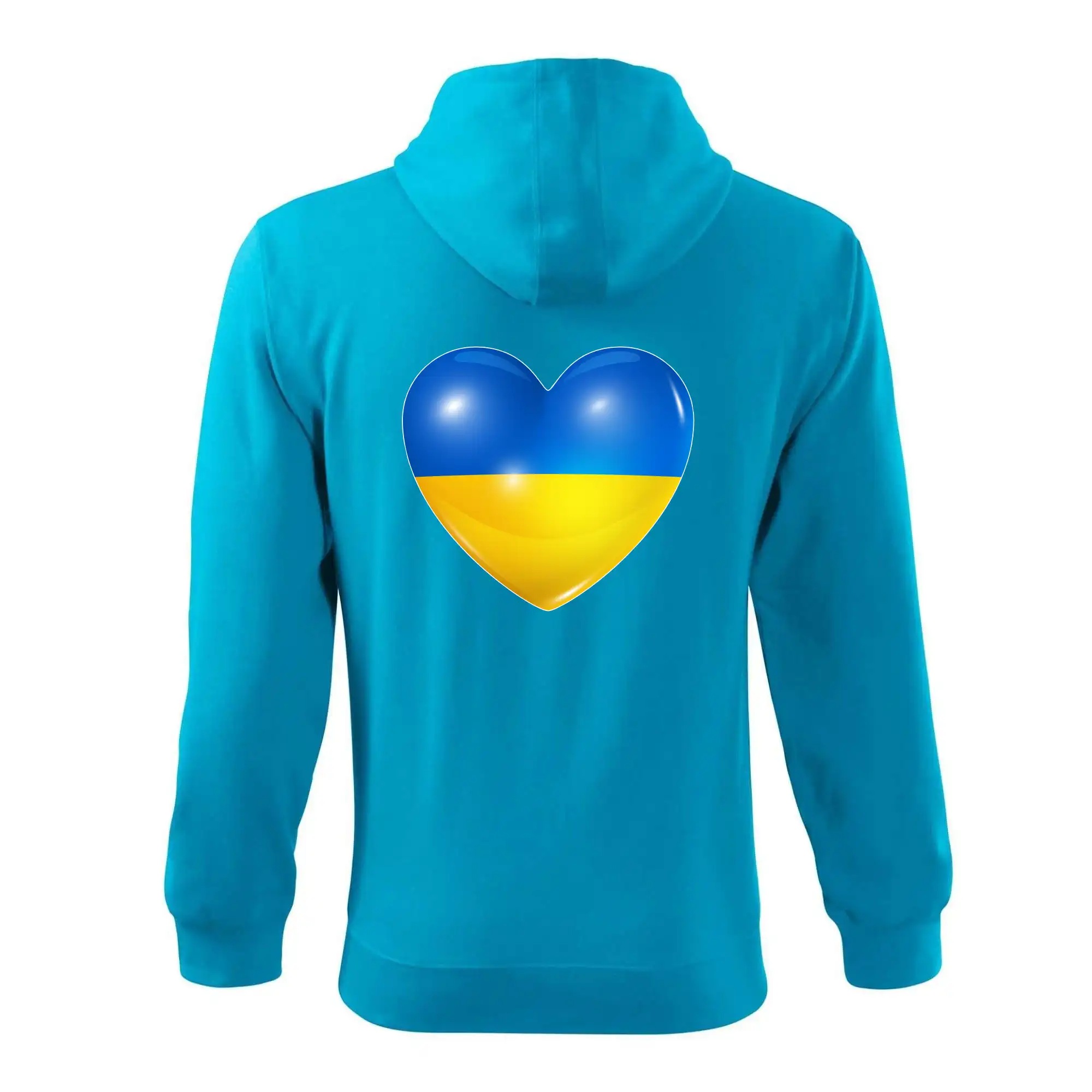 Ukrajina srdce vlajka