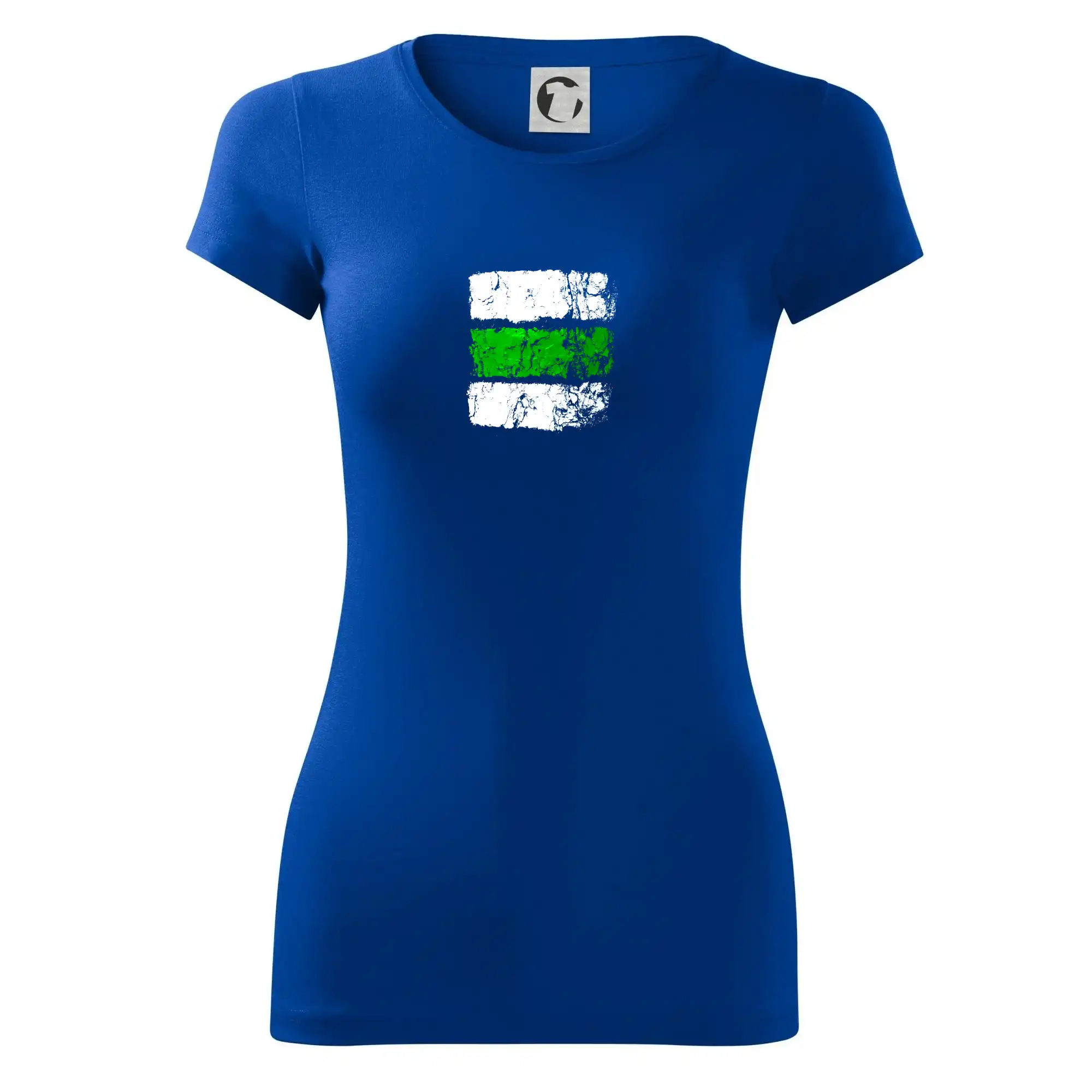 Trička pre cestovateľov - Turistická značka - zelená - Dámske tričko Glance - Priliehavejší strih