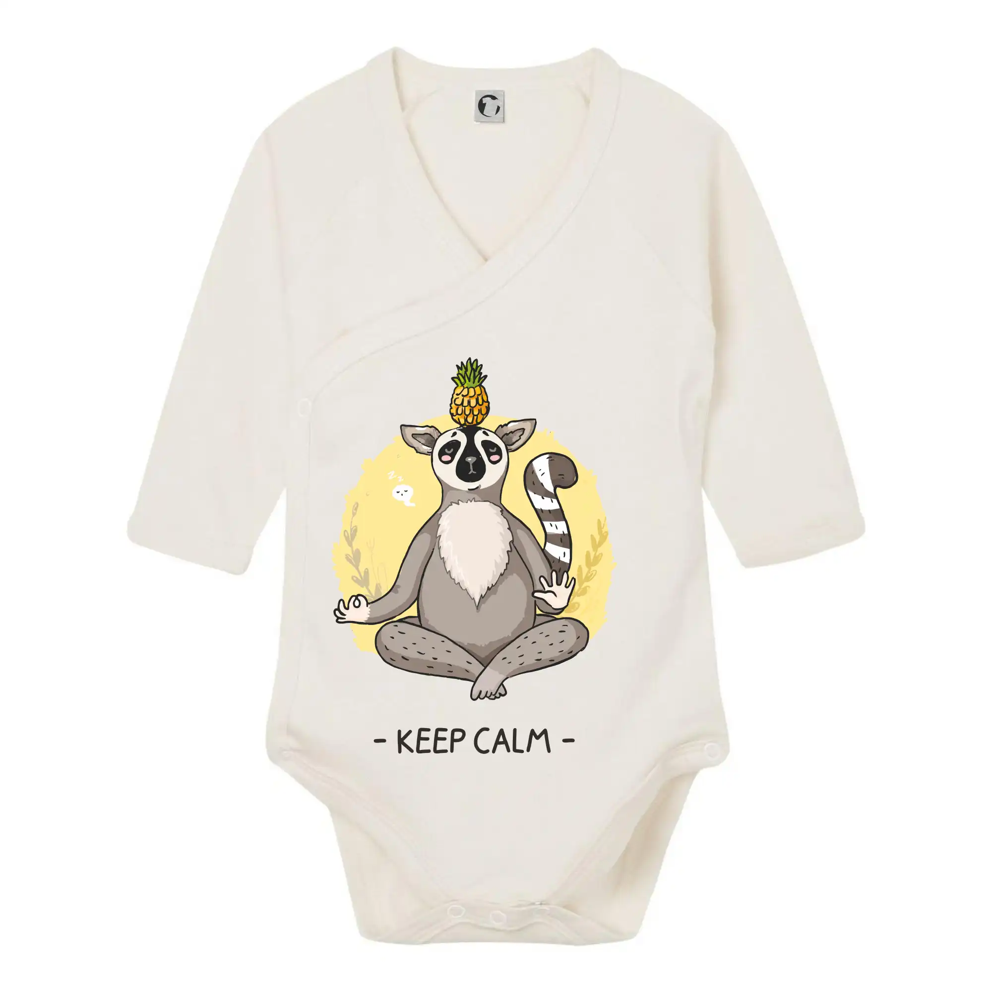 Yoga - keep calm kreslený