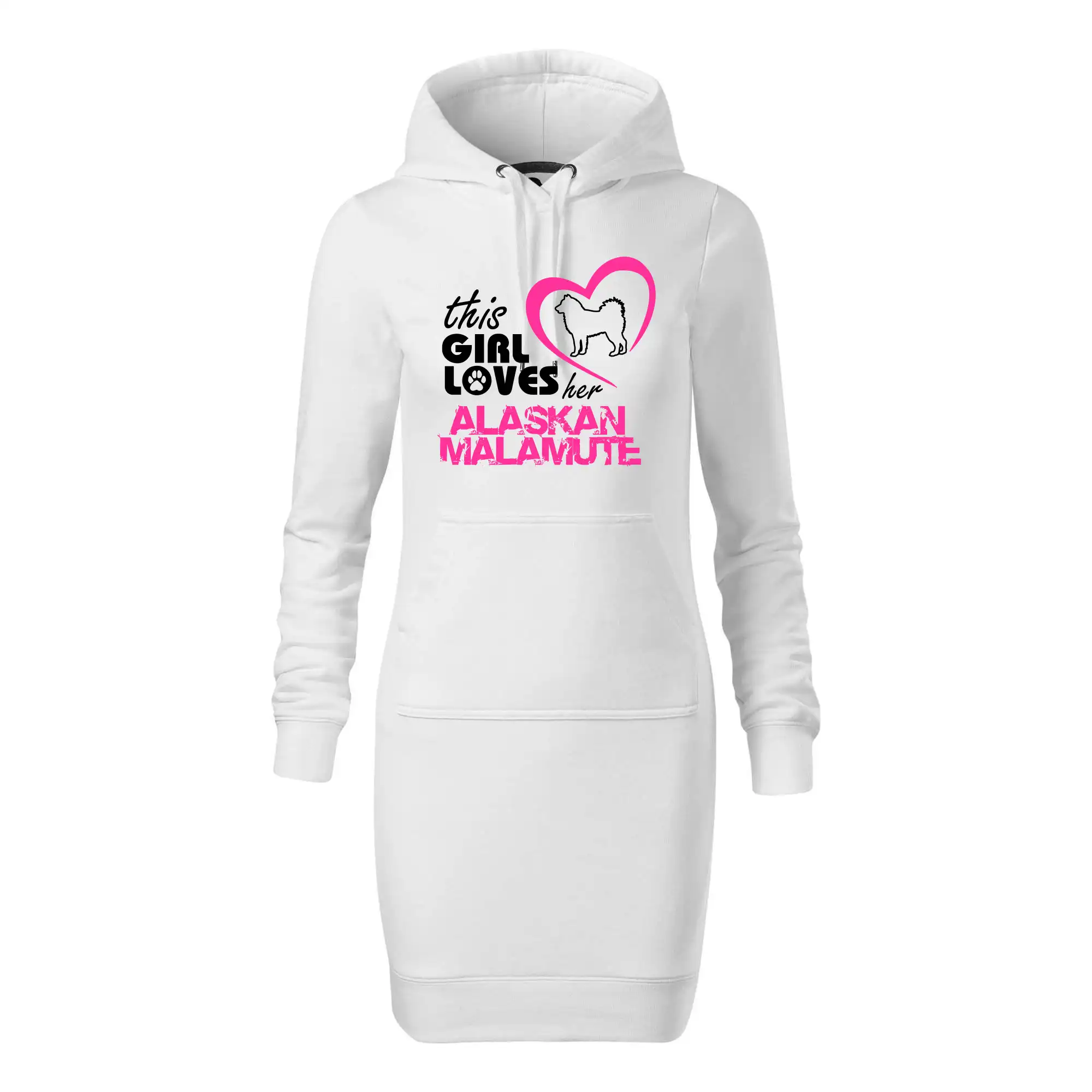 This Girl Loves her Alaskan Malamute