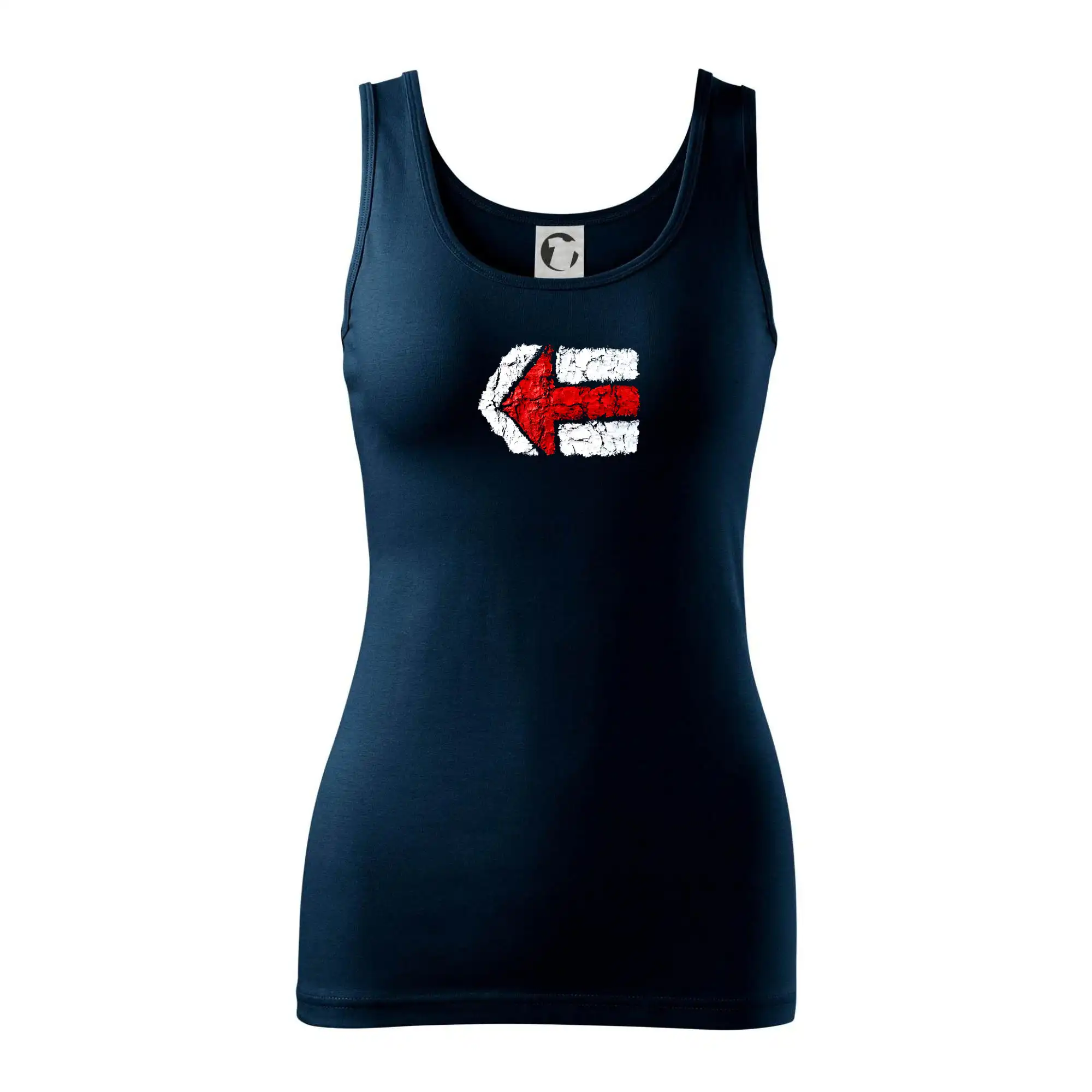 Párová turistická značka  červená