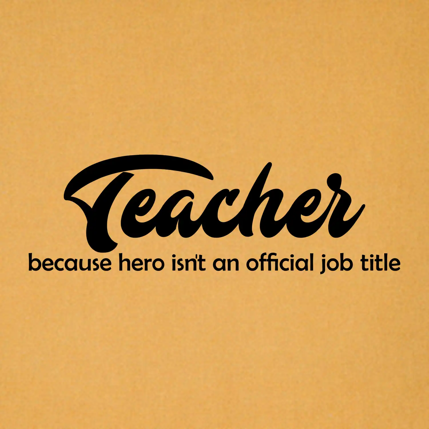 Teacher title