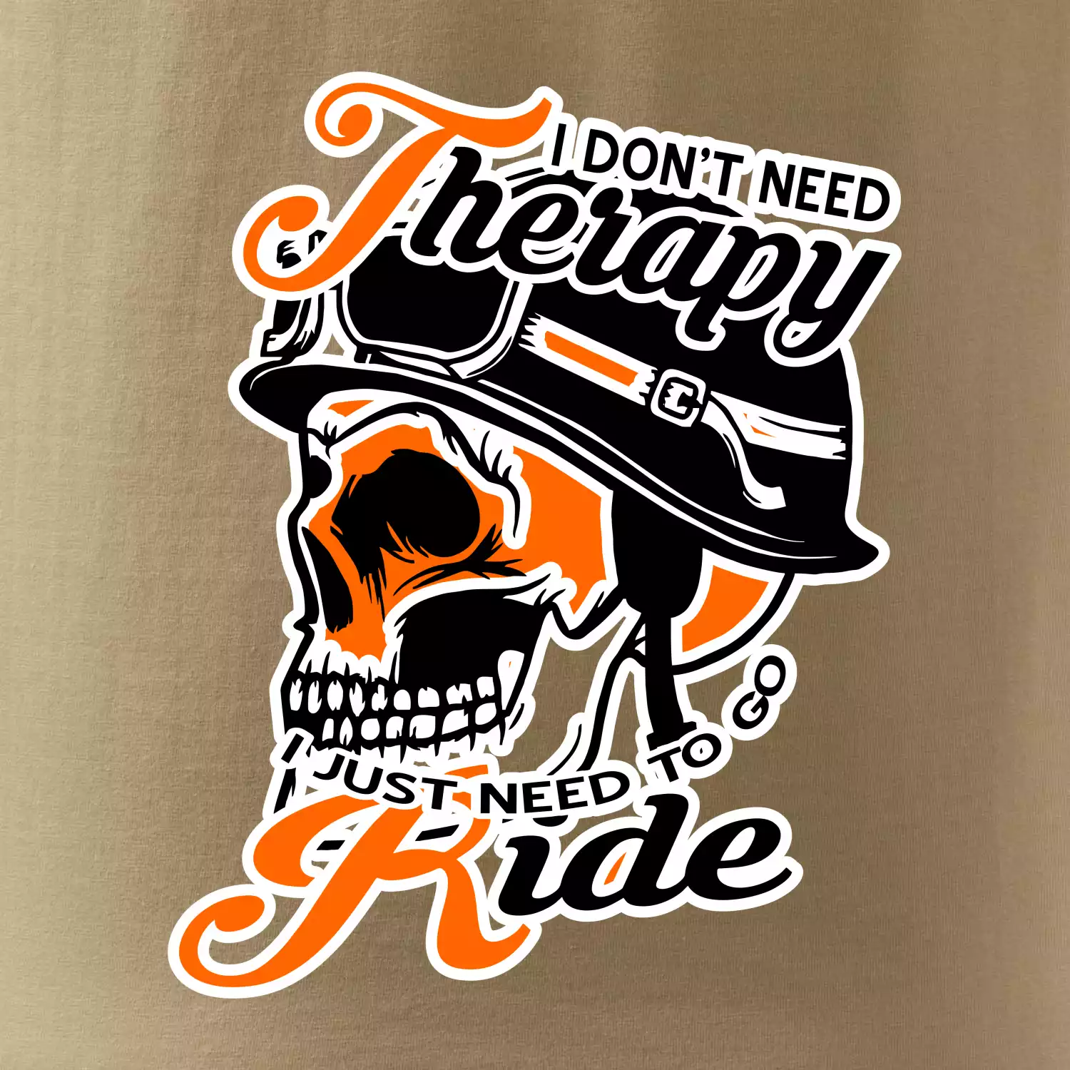 I don't need therapy moto ride