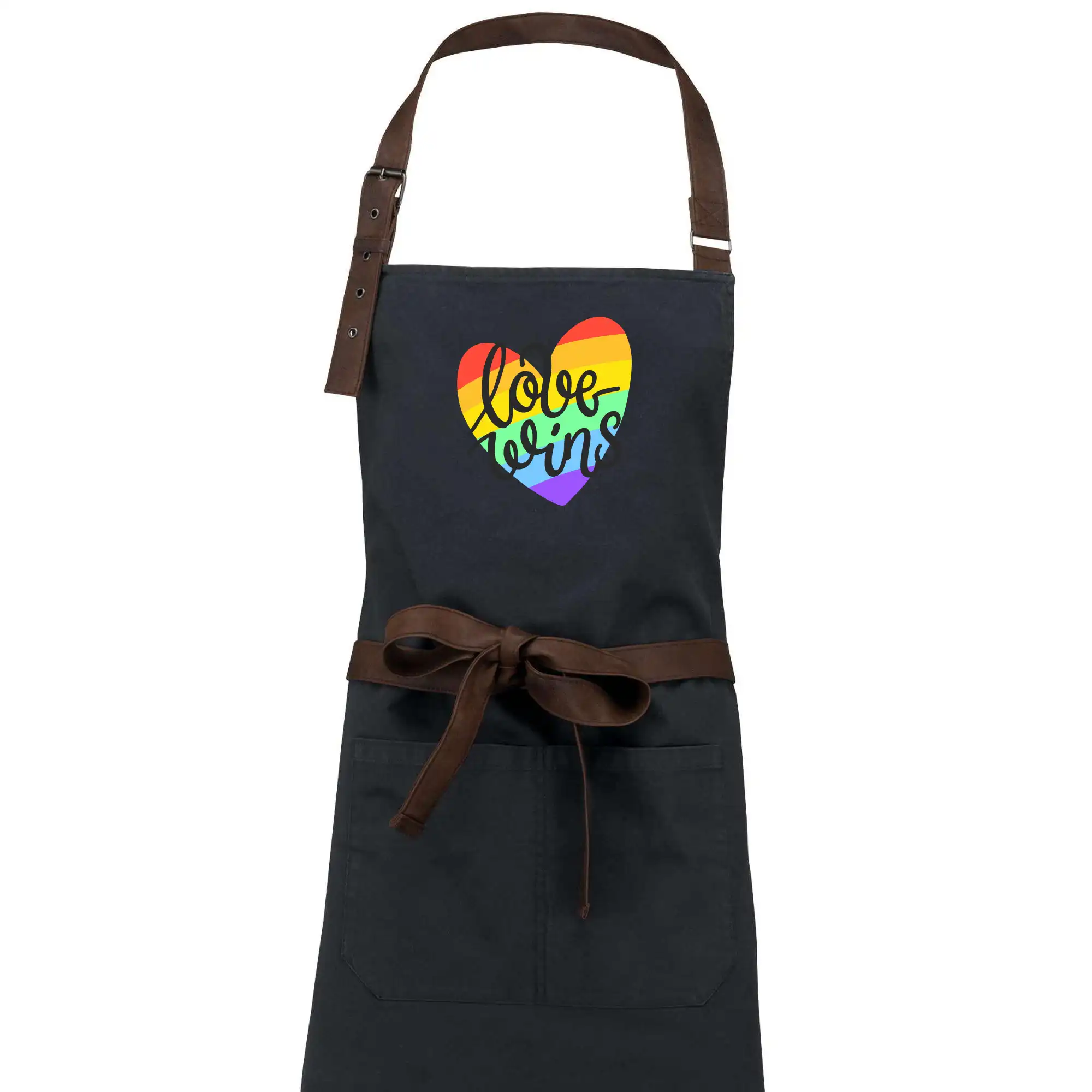 Tričká pre LGBT a Queer komunitu - Love wins srdce - Zástera Vintage