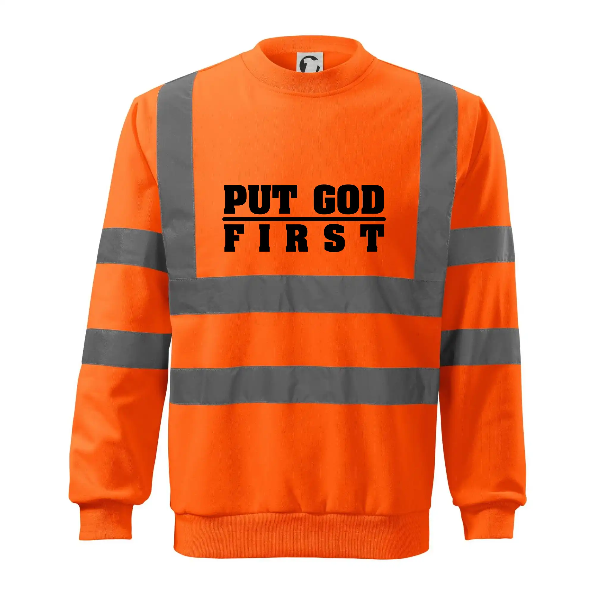 Put God first tlustý nápis