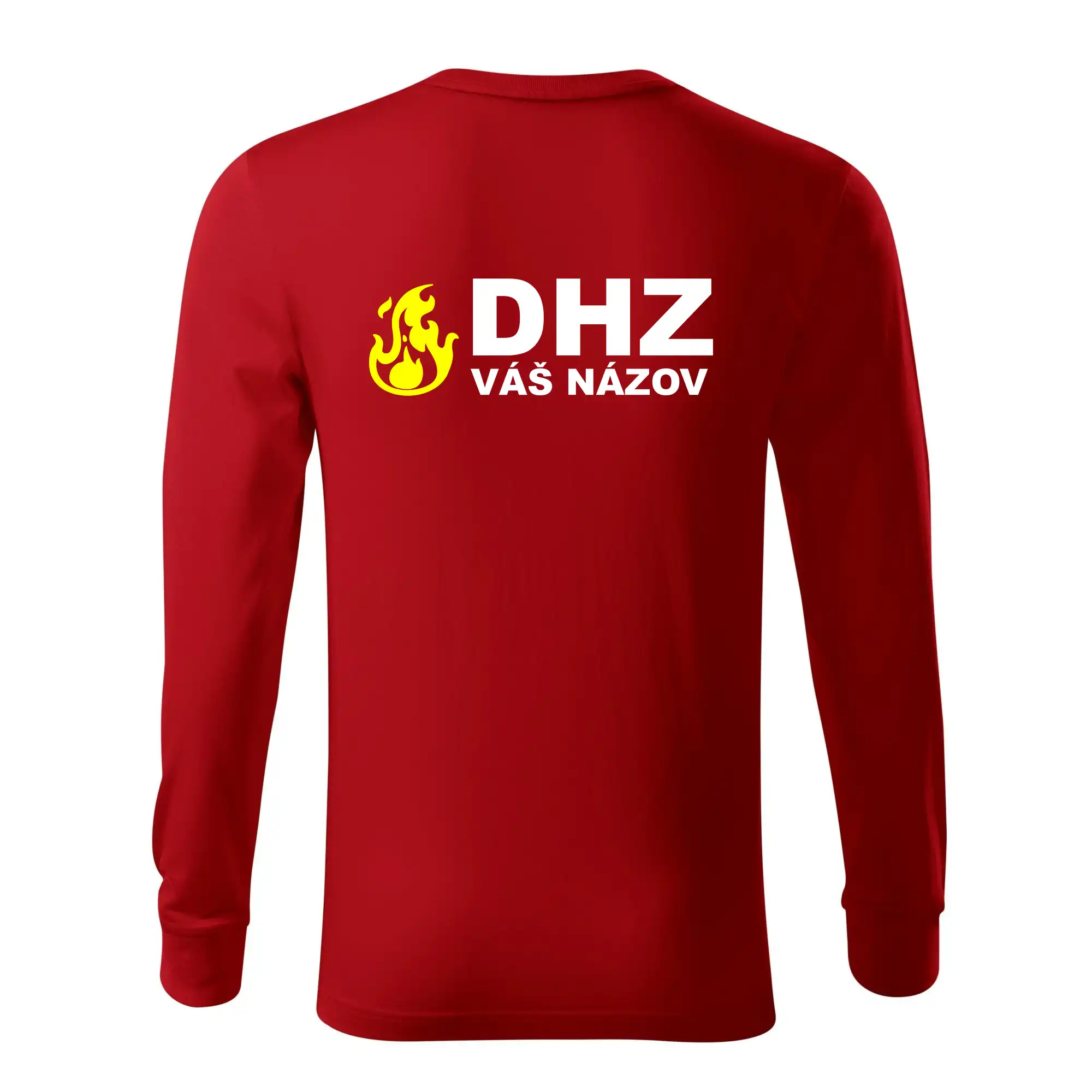 DHZ (oheň, firesport, názov sboru - vlastný nápis)
