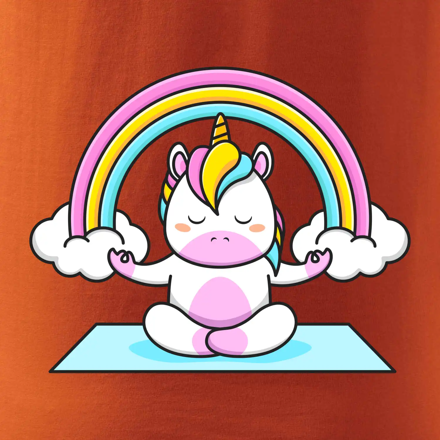 Yoga jednorožec - duha