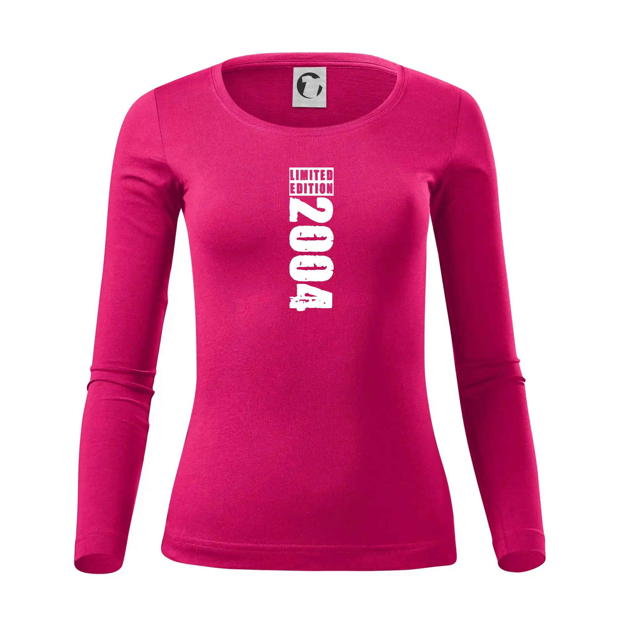 Tričká k narodeninám - Limited edition 2004 pruh - Dámske tričko FIT-T LS - zužené