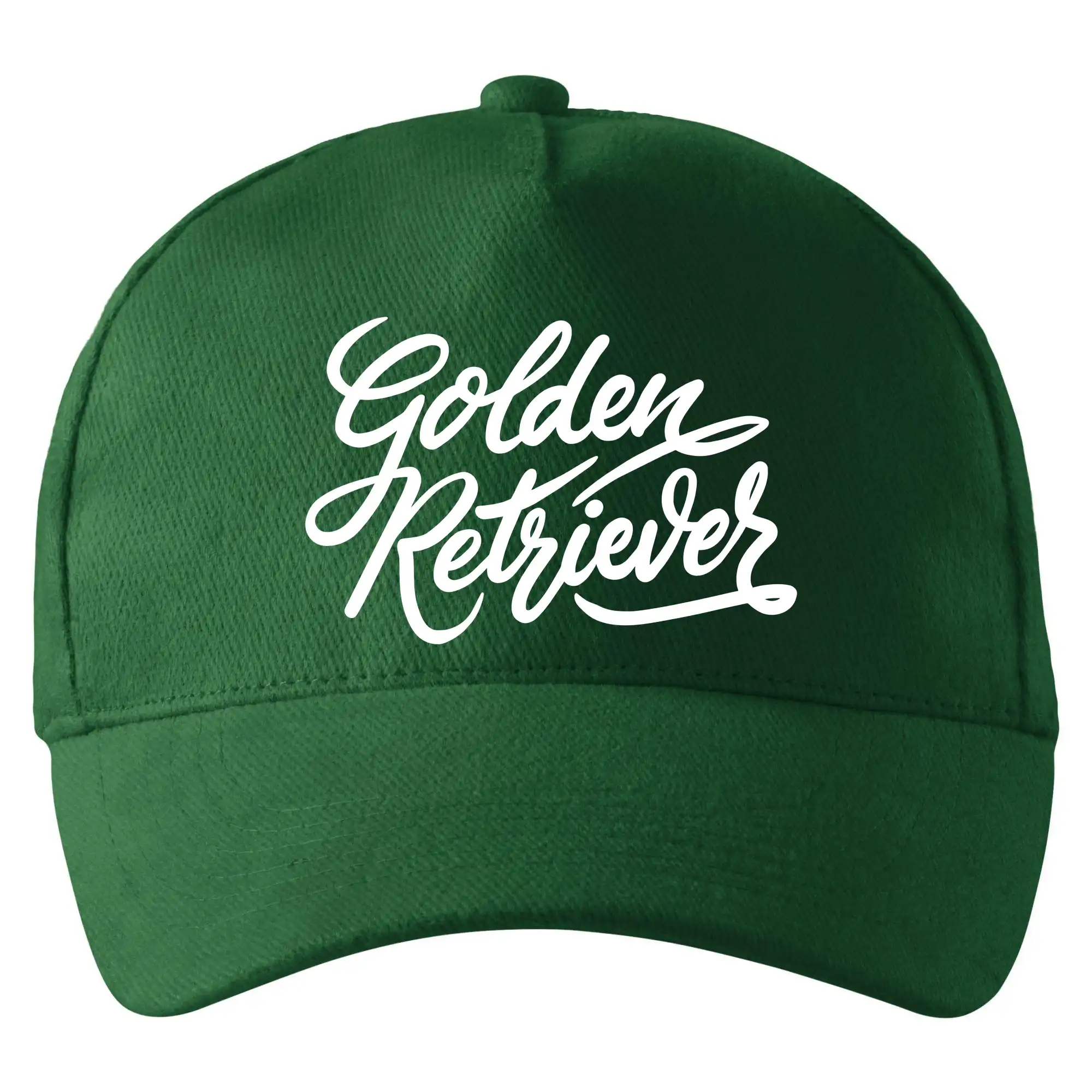 Labrador - Golden retriever - nápis okrasný - Šiltovka so zahnutým šiltom a mosaznou sponou