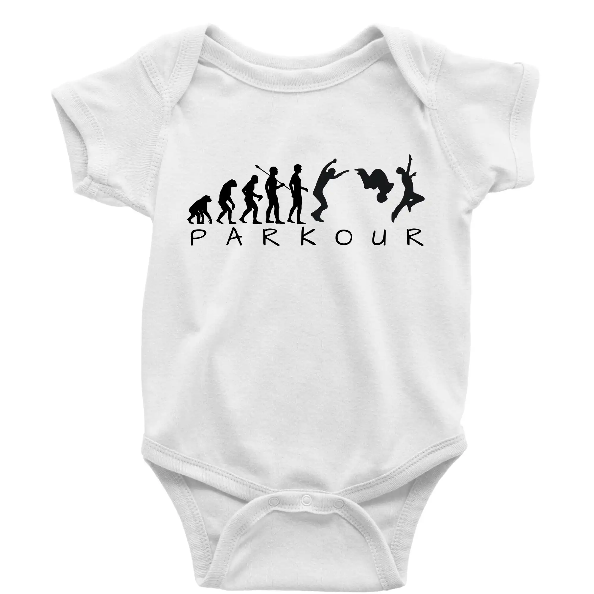 Ostatné športy - Parkour evolúcia - Body dojčenské s krátkym rukávom