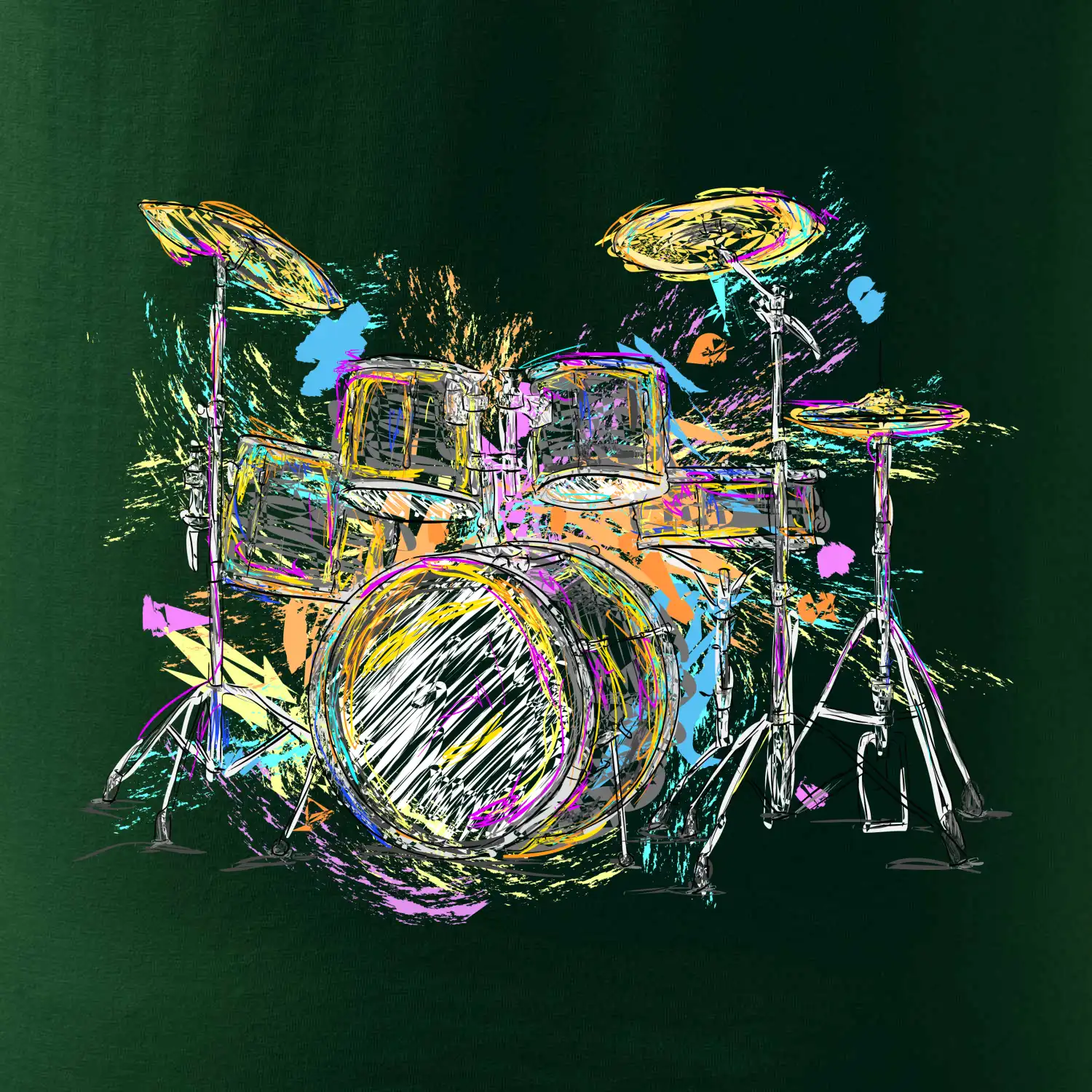 Bicí barevné splash