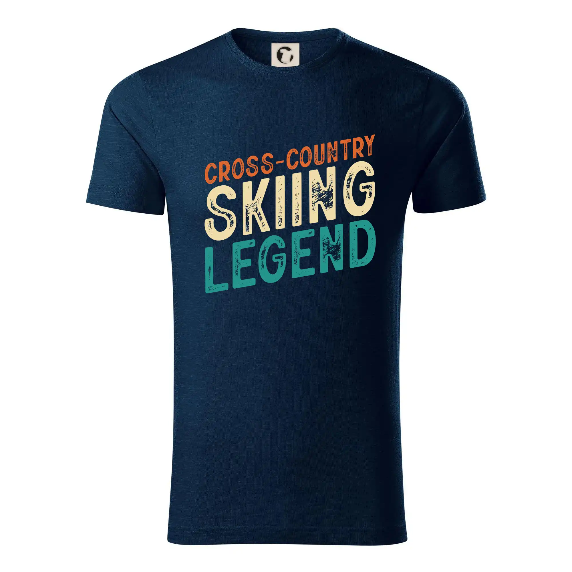 Lyže a Snowboard - CROSS-COUNTRY Skiing Legend - Tričko z organickej bavlny