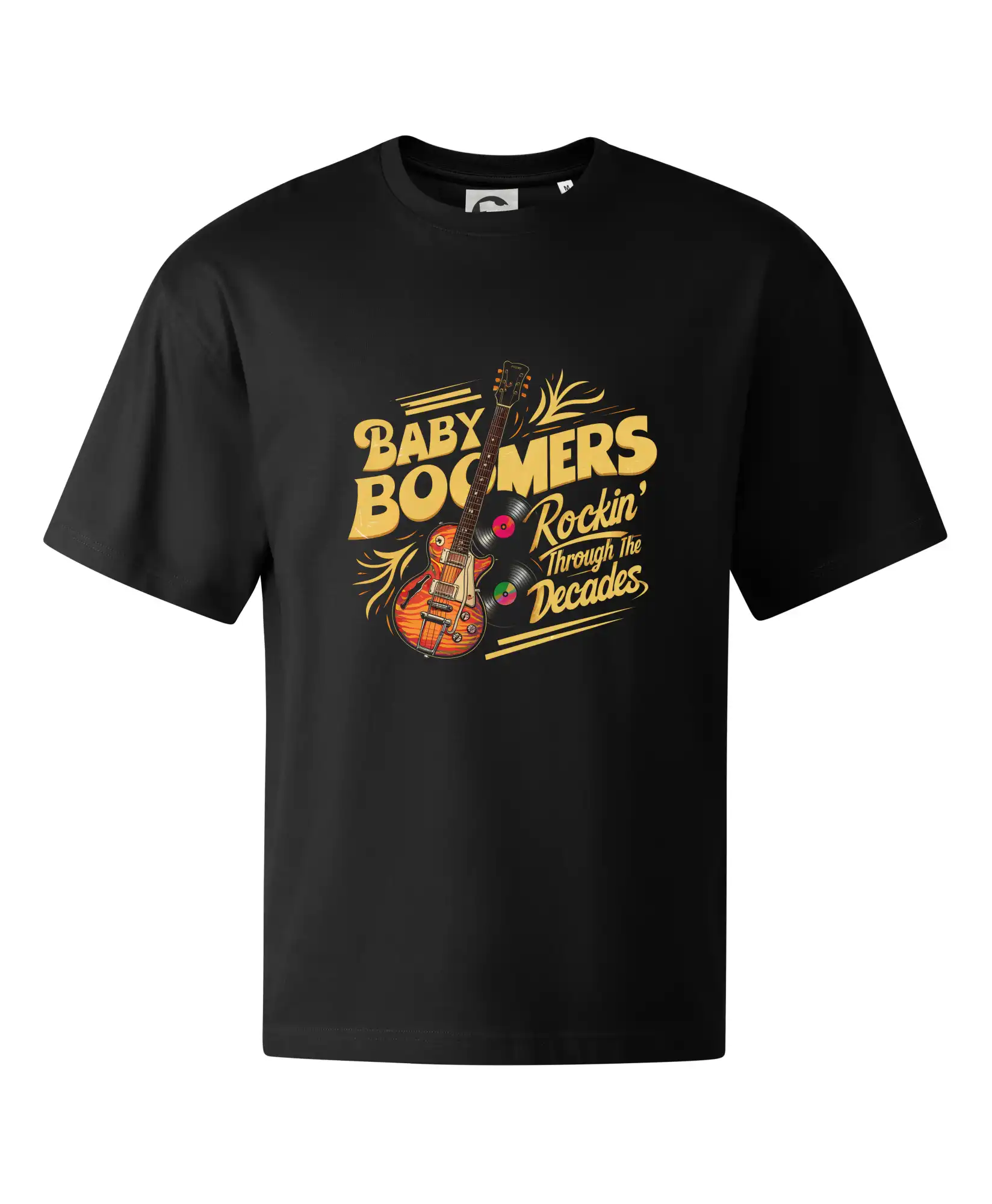 Tričká s motívmi ktoré frčia na internete - Baby Boomers - Rockin - Stage unisex - OVERSIZE