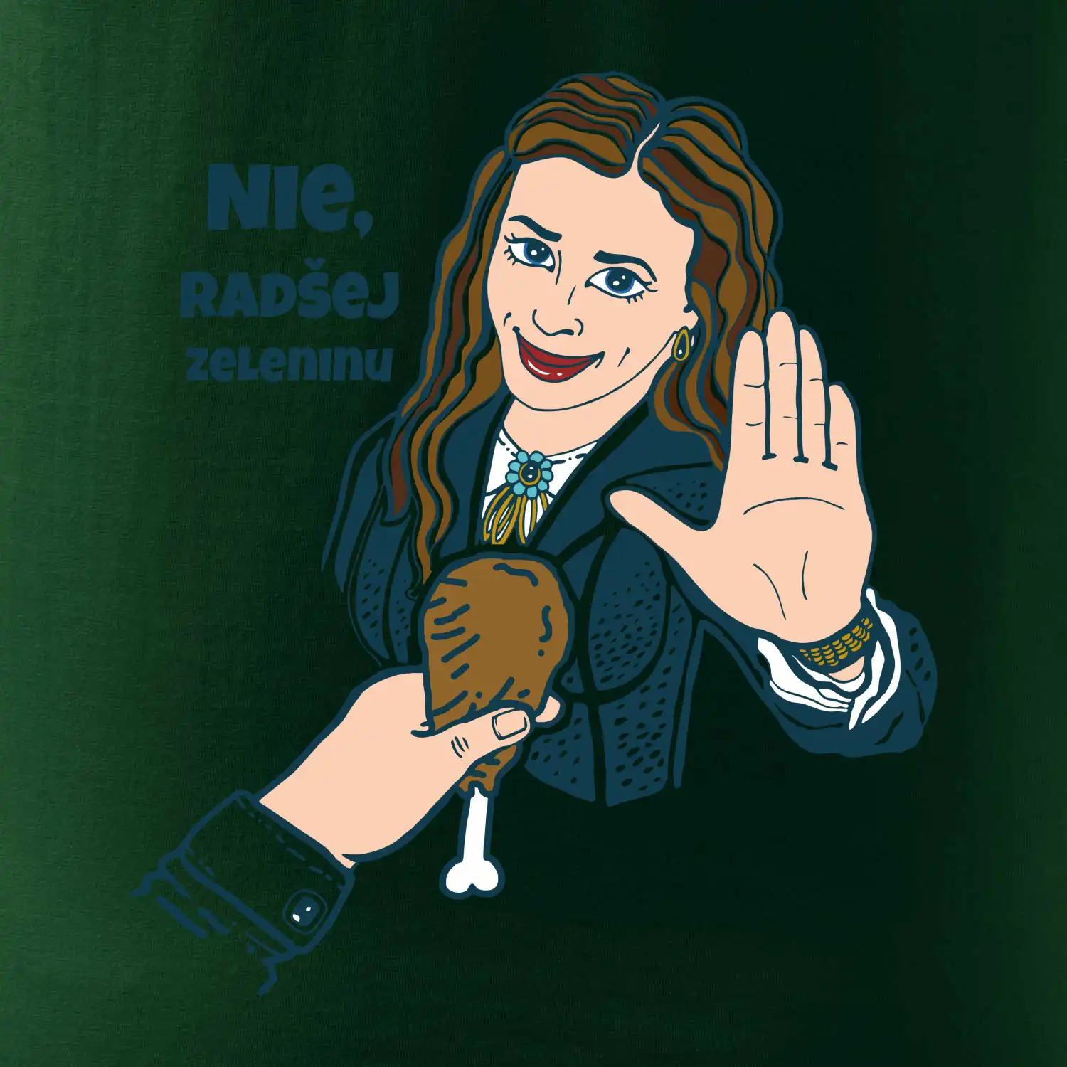 Nie, radšej zeleninu (Pecka design)