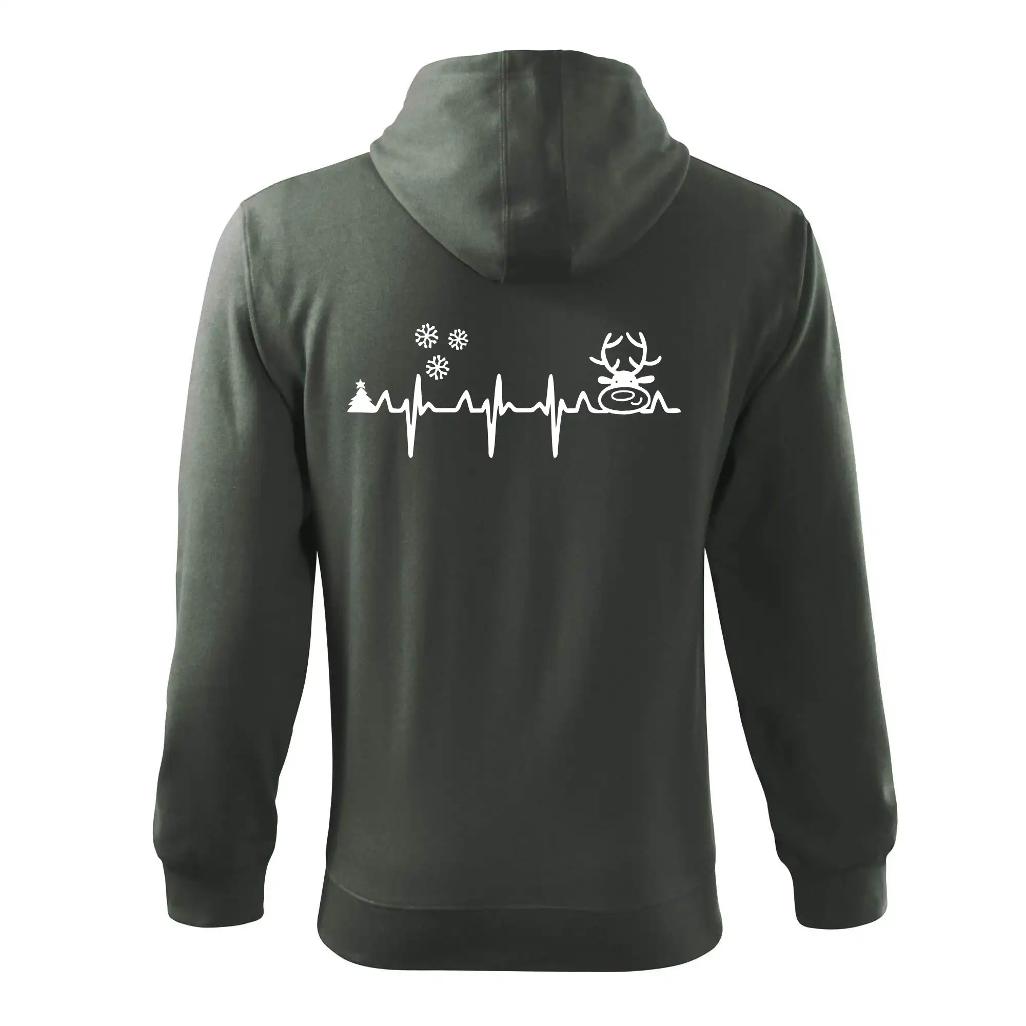 EKG Vánoce Vločky a sob