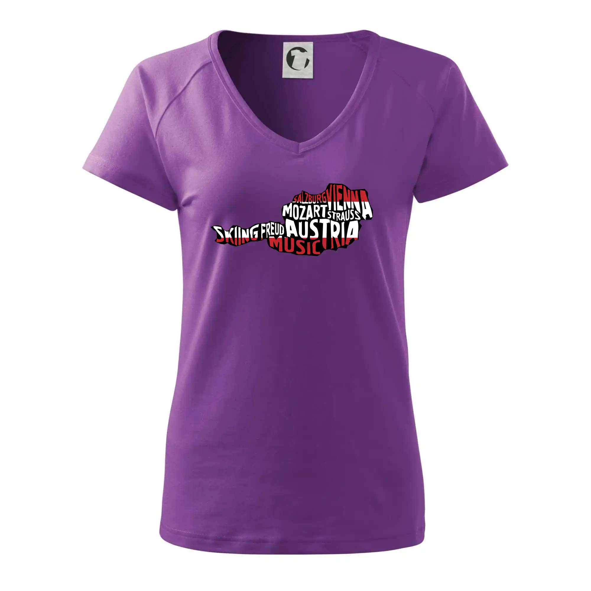 Mapy - názvy měst - Rakousko