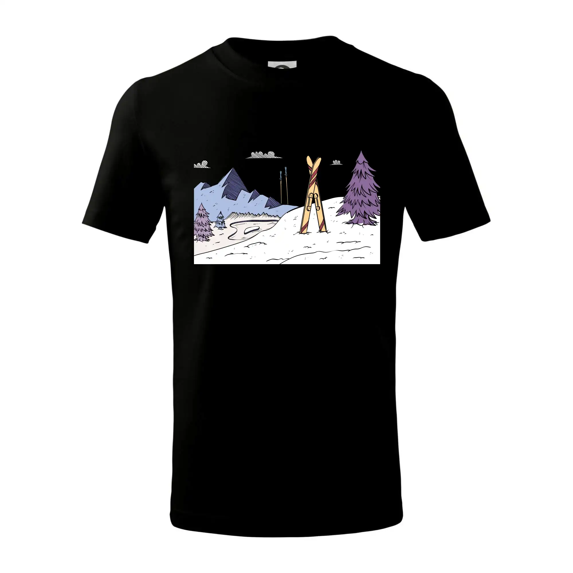 Panorama lyžování