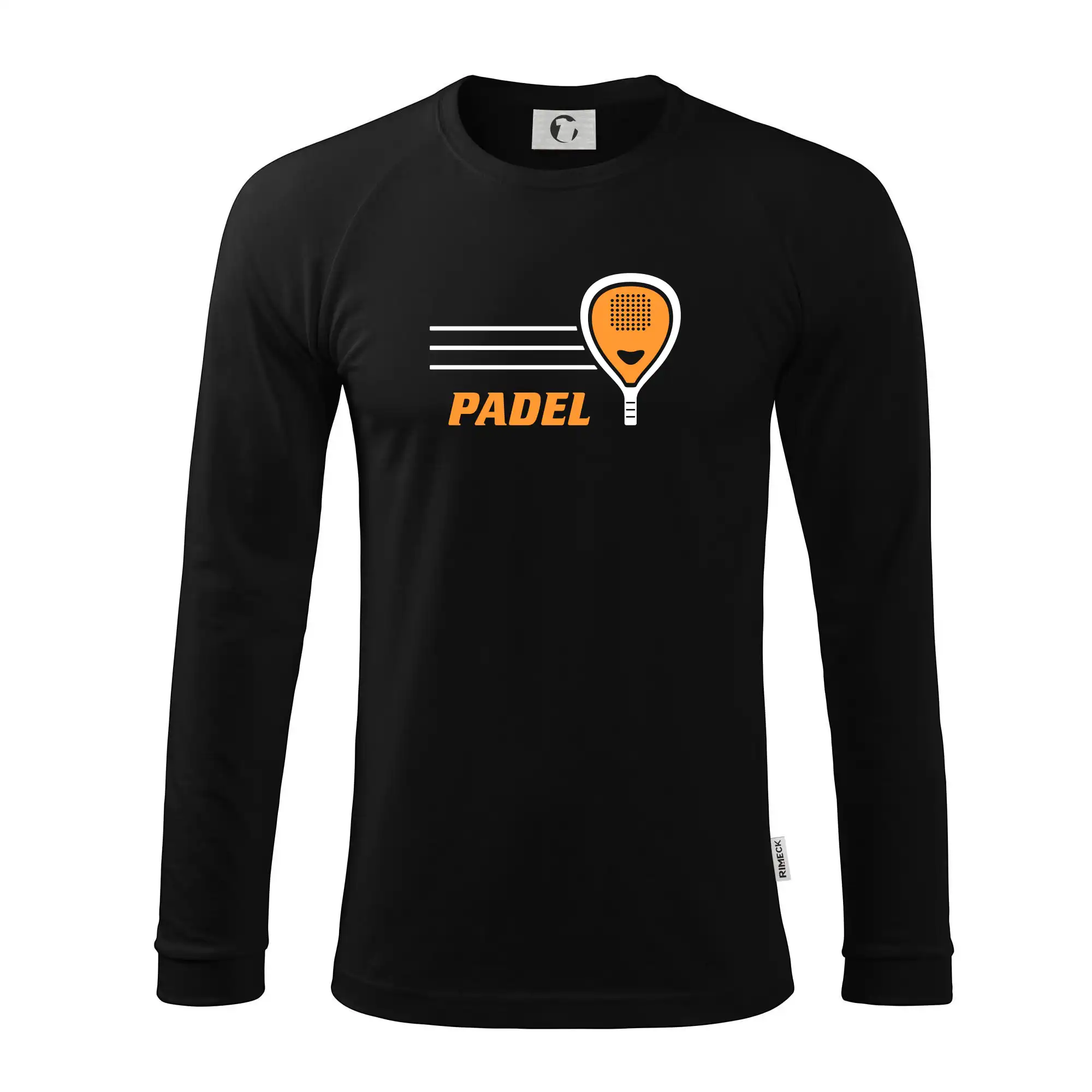 Padel - oranžová raketa