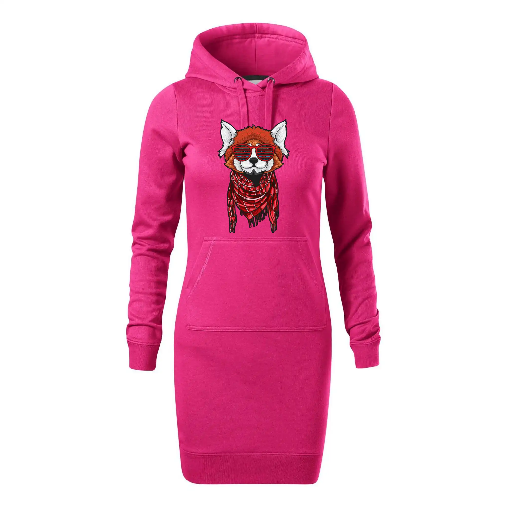 Červená panda hipster