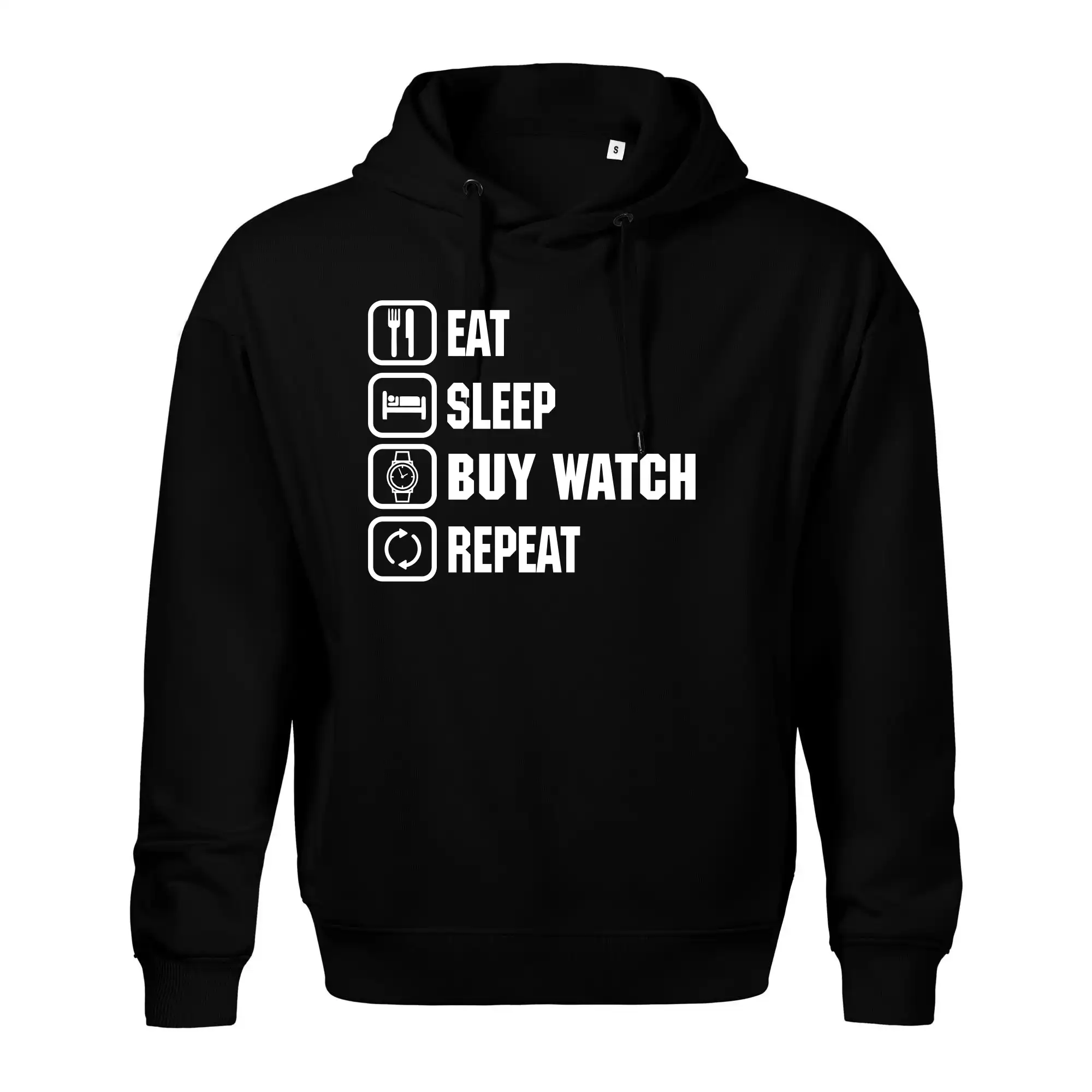 Eat sleep buy watch reapeat