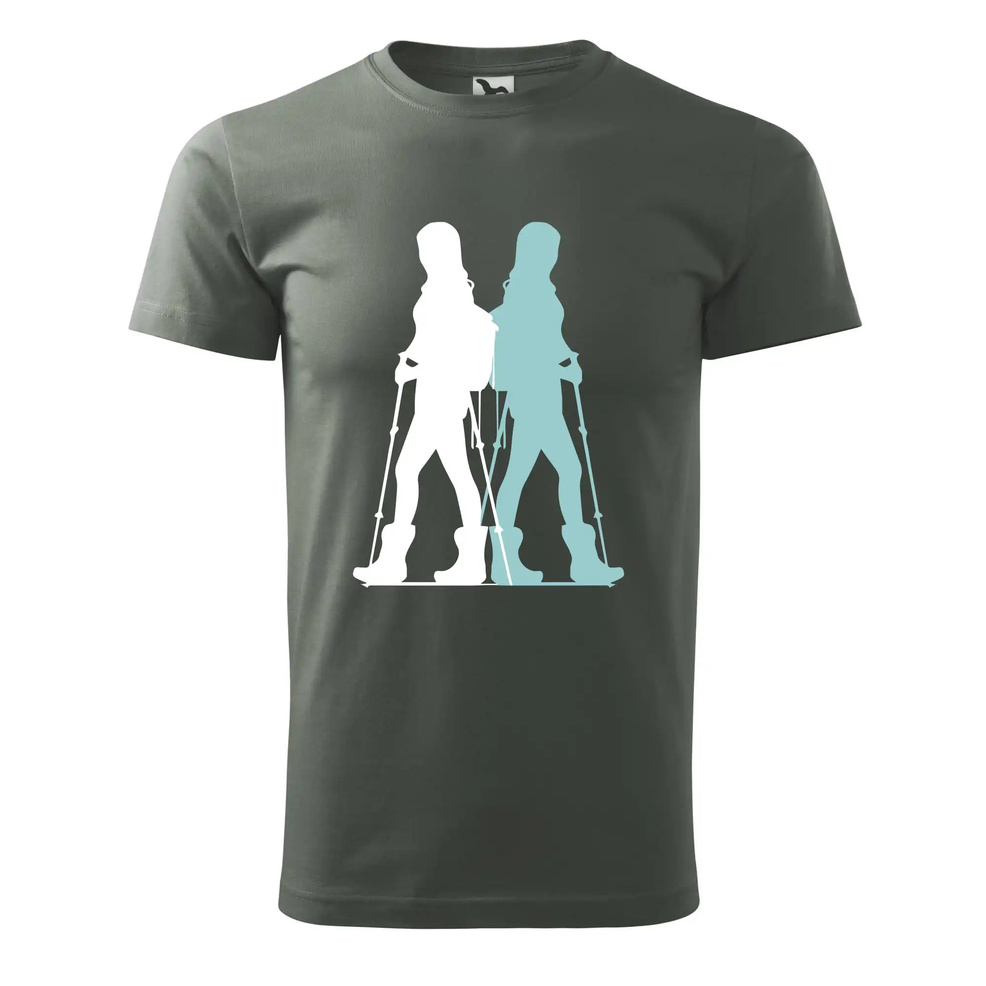 Nordic walking figury - žena