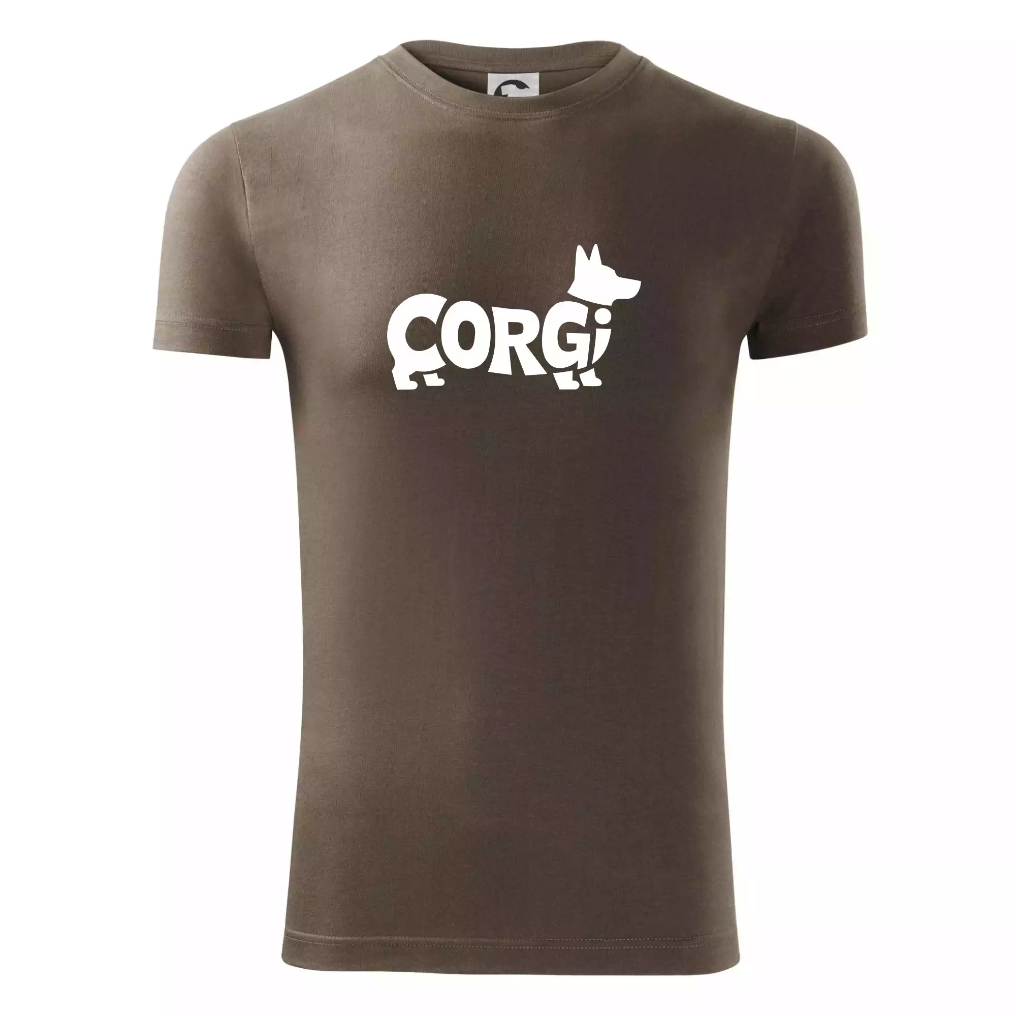 Corgi nápis v těle