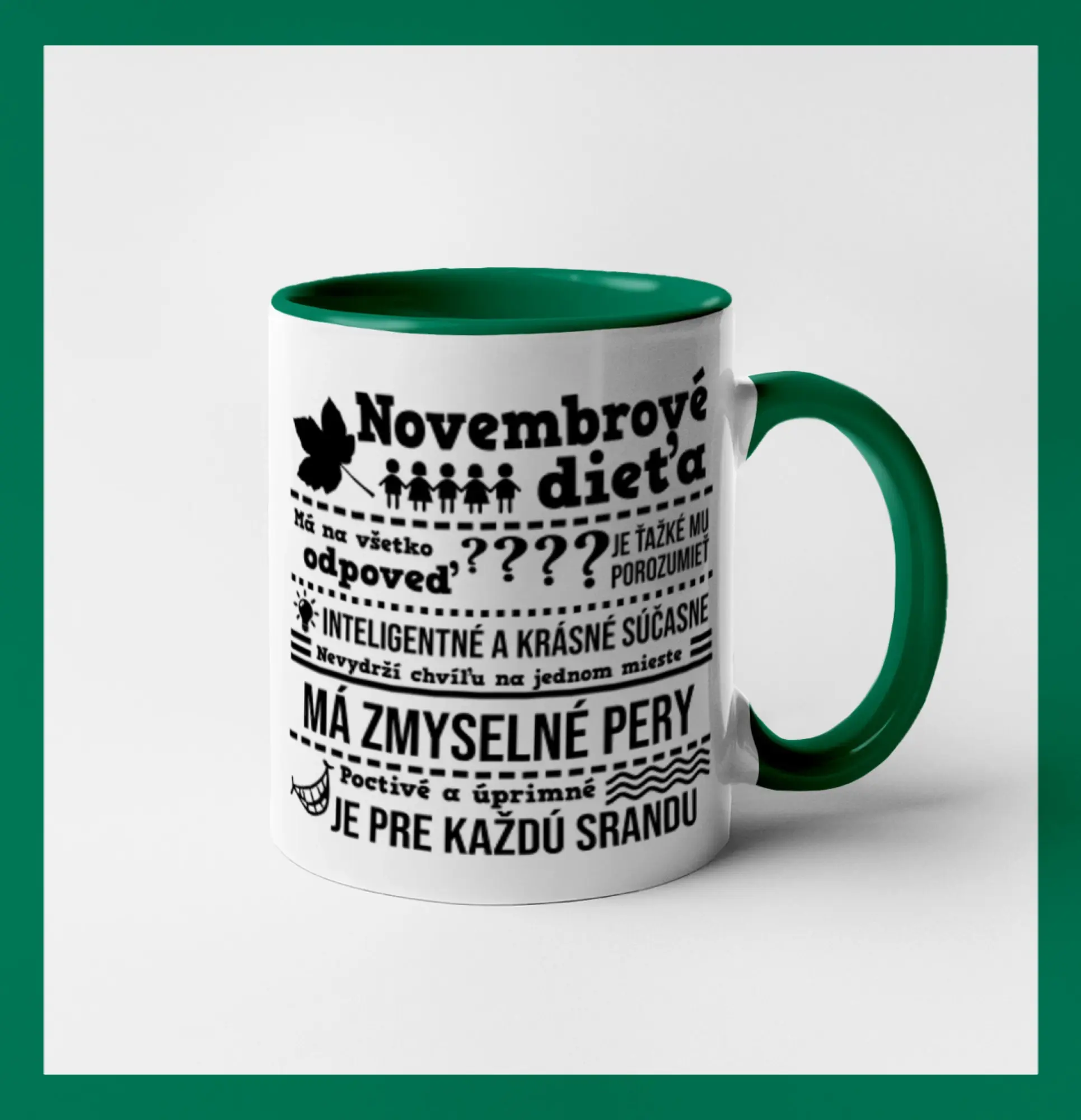 Tričká pre narodených v novembri - Narodeniny November - Hrnček 