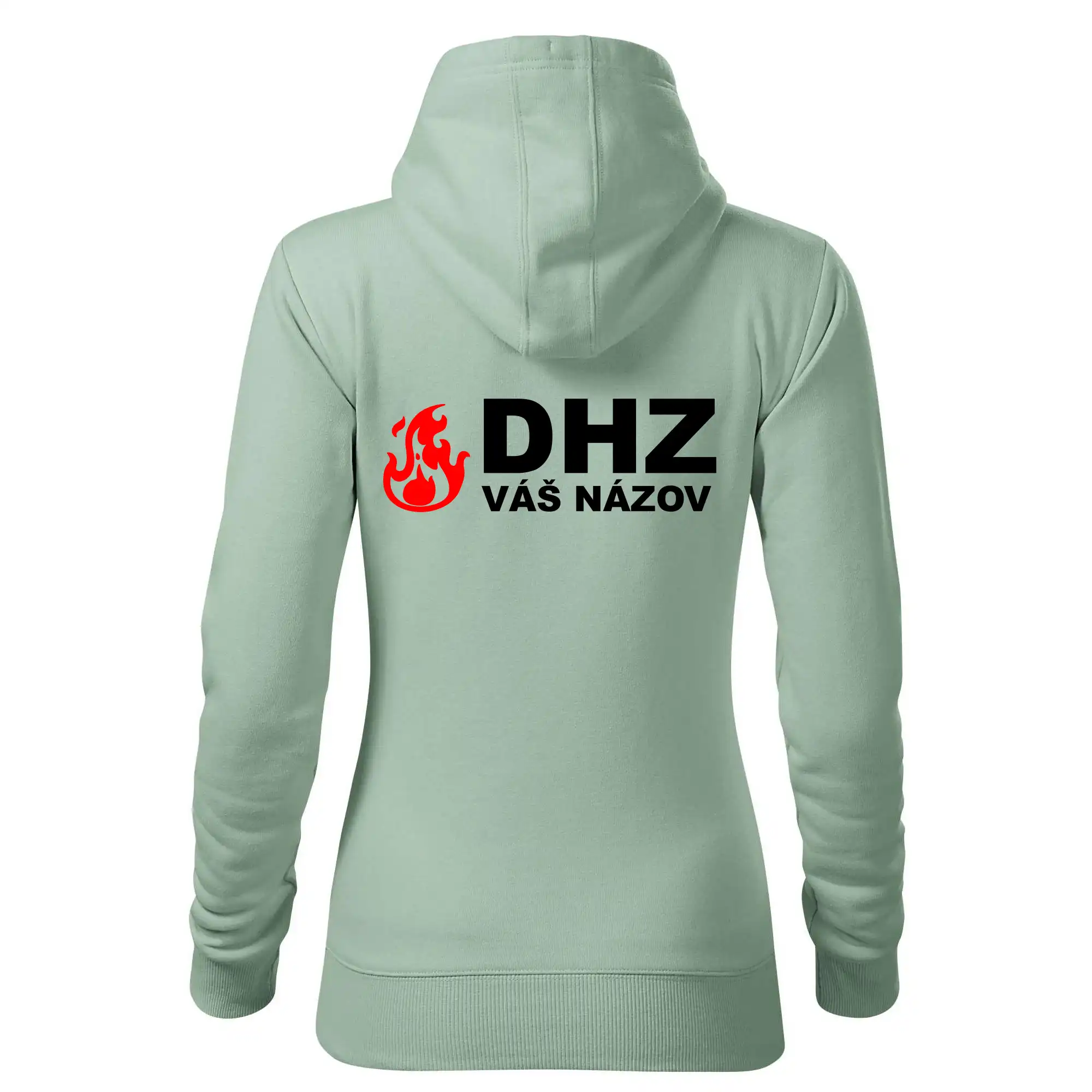 DHZ (oheň, názov sboru - vlastný nápis)