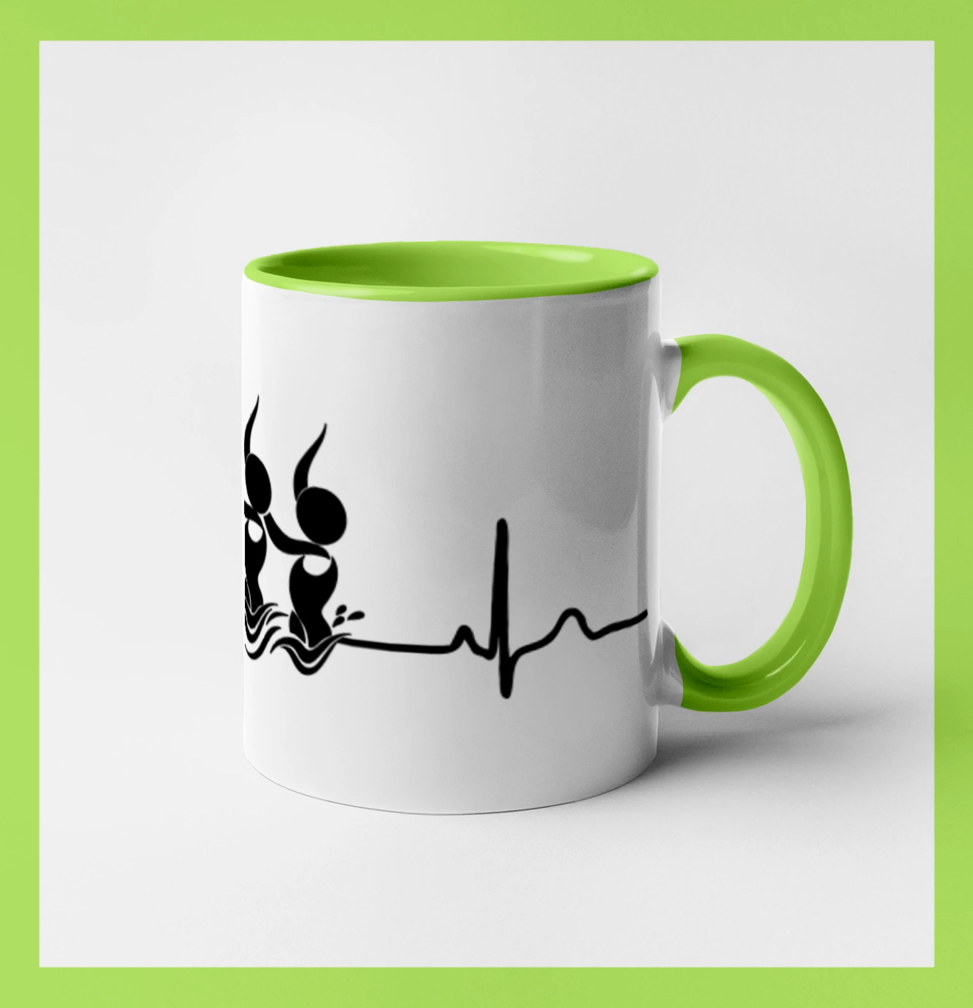 Ostatné športy - EKG synchronizované plávanie - Hrnček 