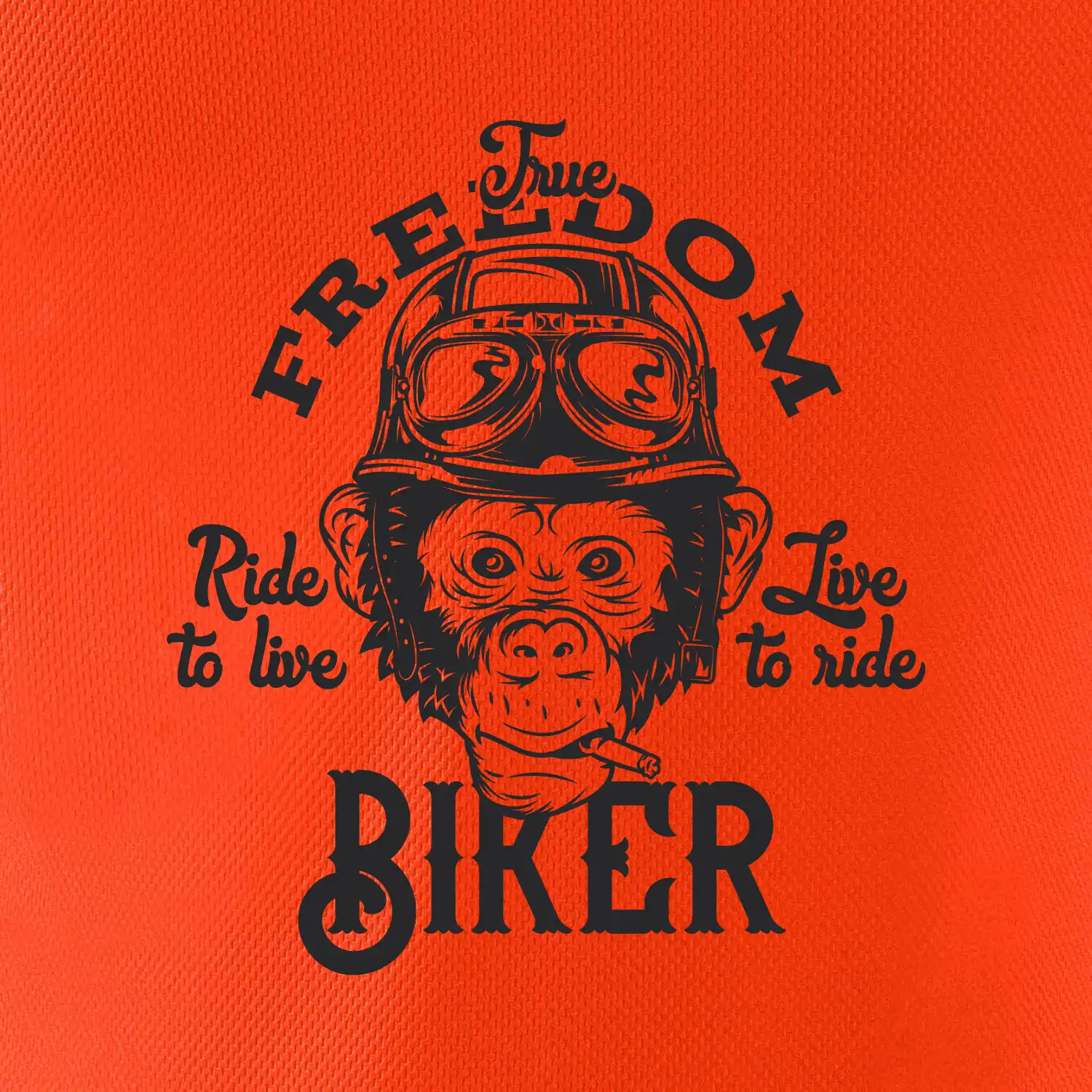 The freedom biker