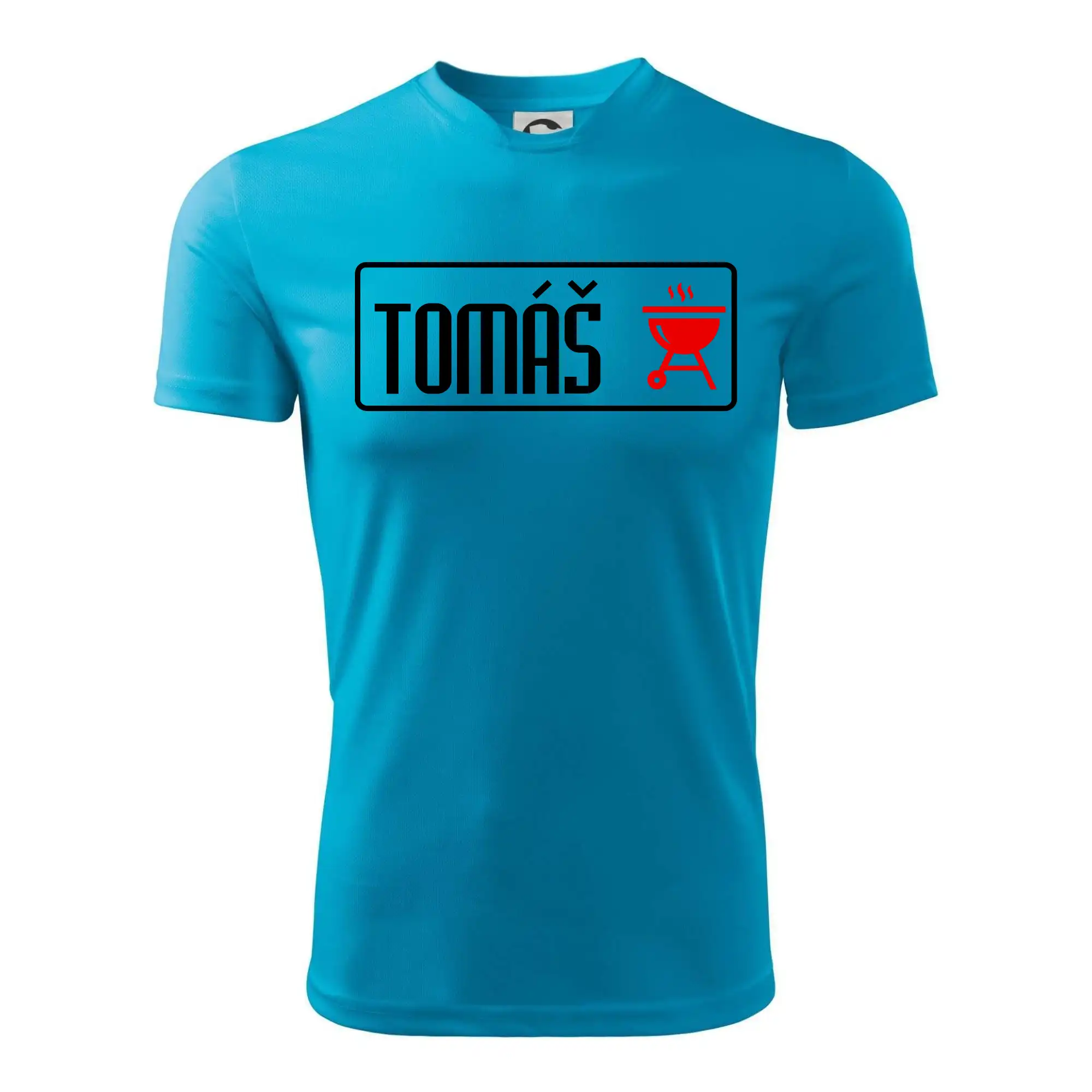 Tričko na grilovanie s vlastným menom
