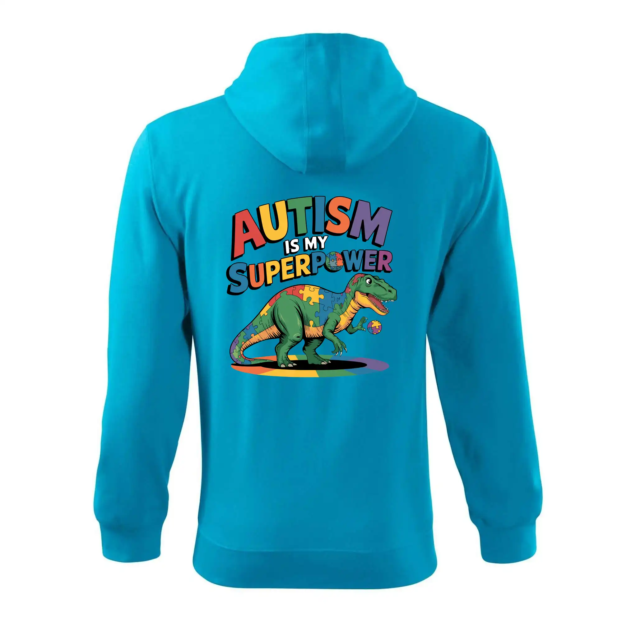 Stojící Rex Autism is my superpower
