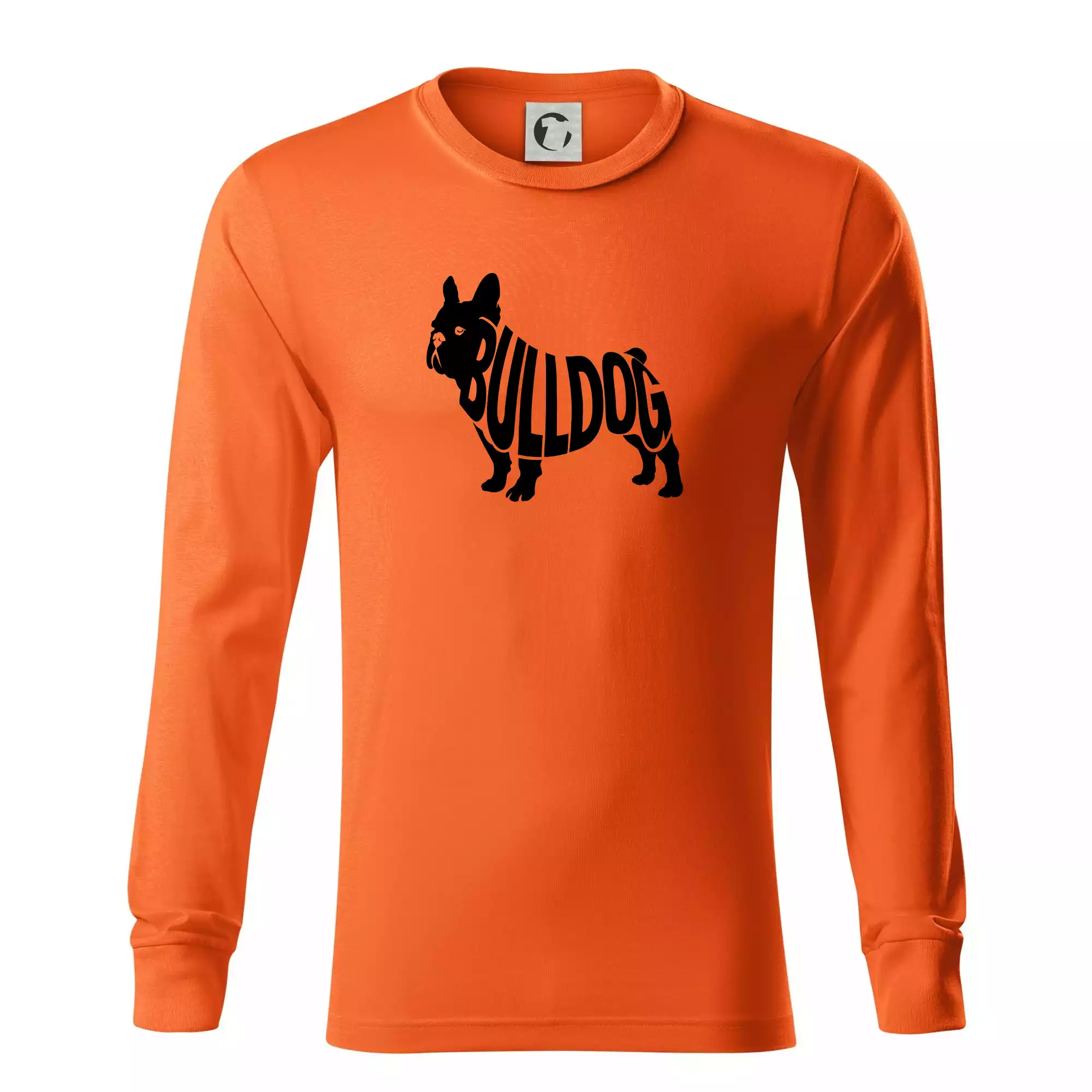 Bulldog  nápis v těle