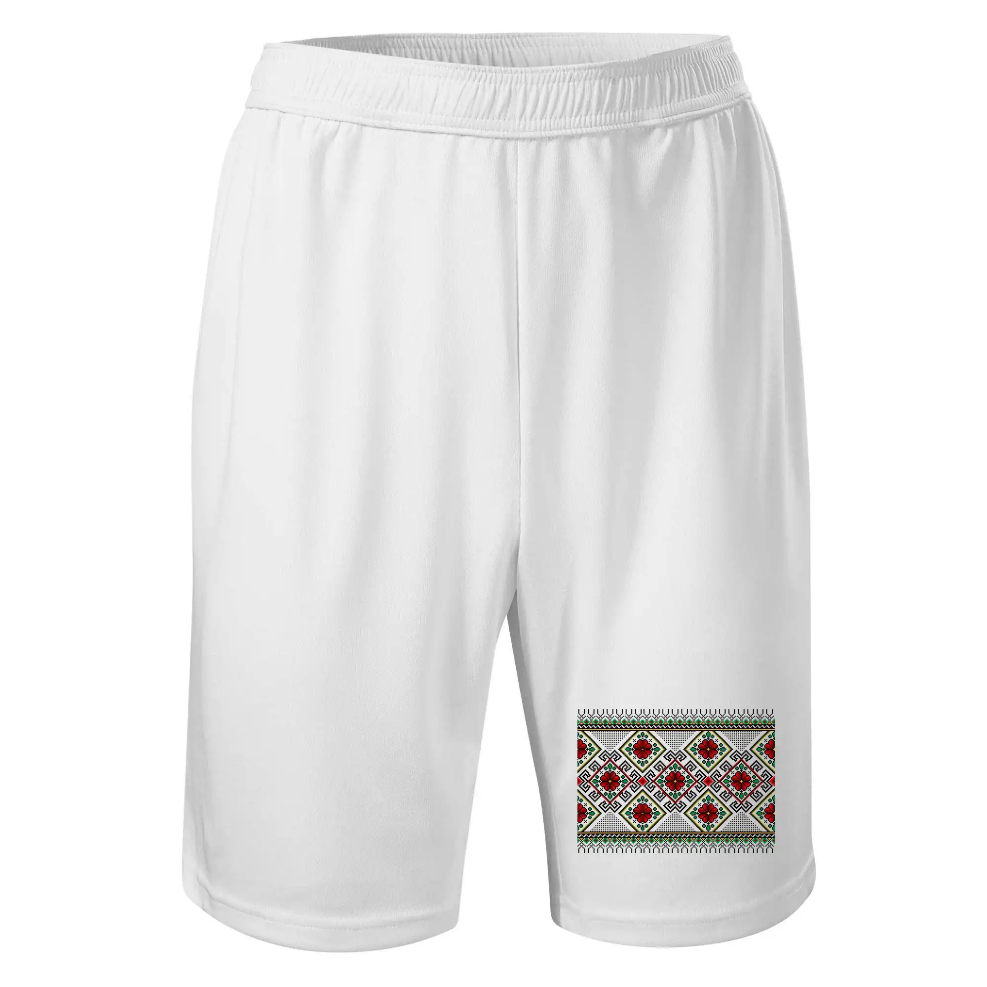 Ukrajinský vzor - Červeno Zelený