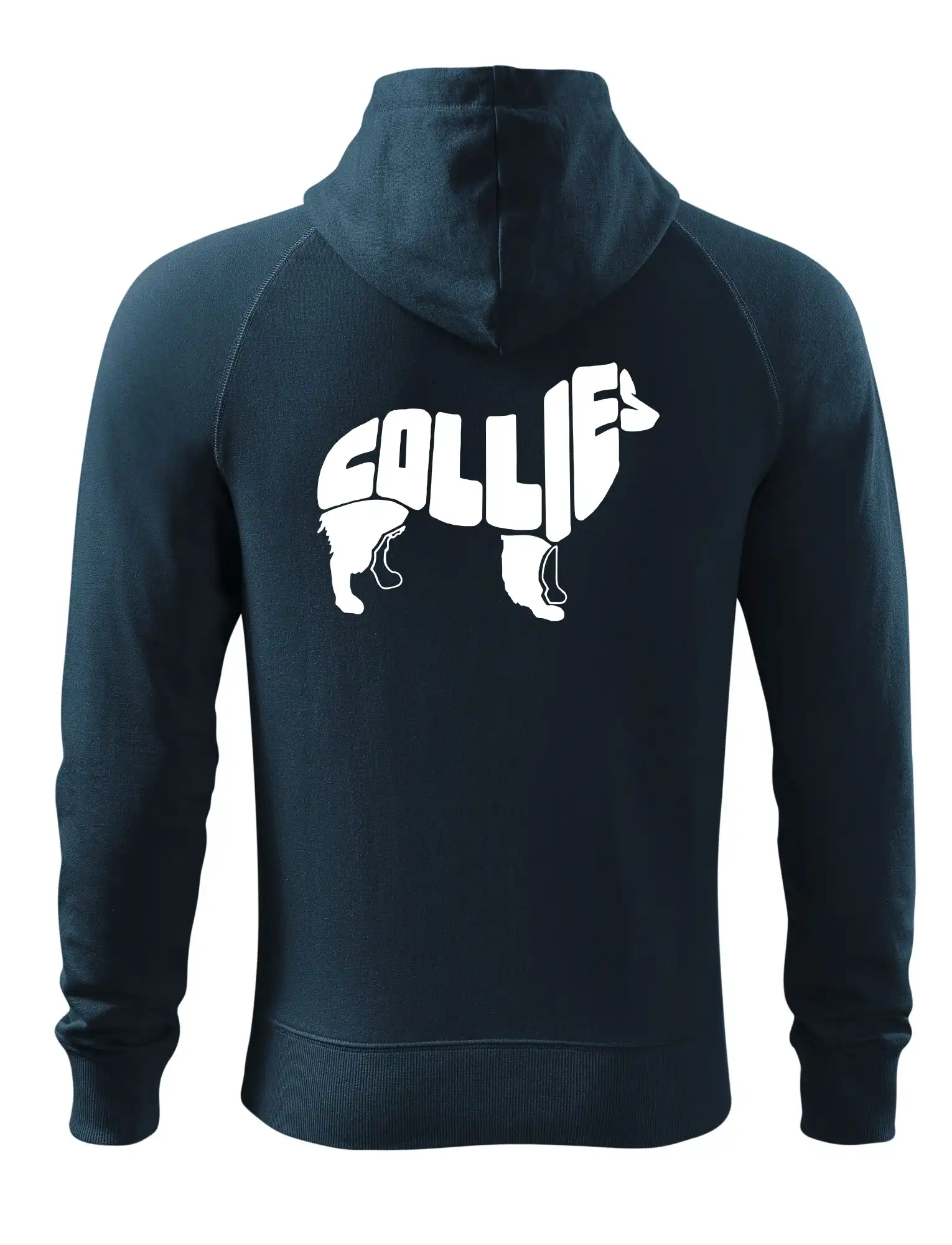 Border kolie písmo v těle