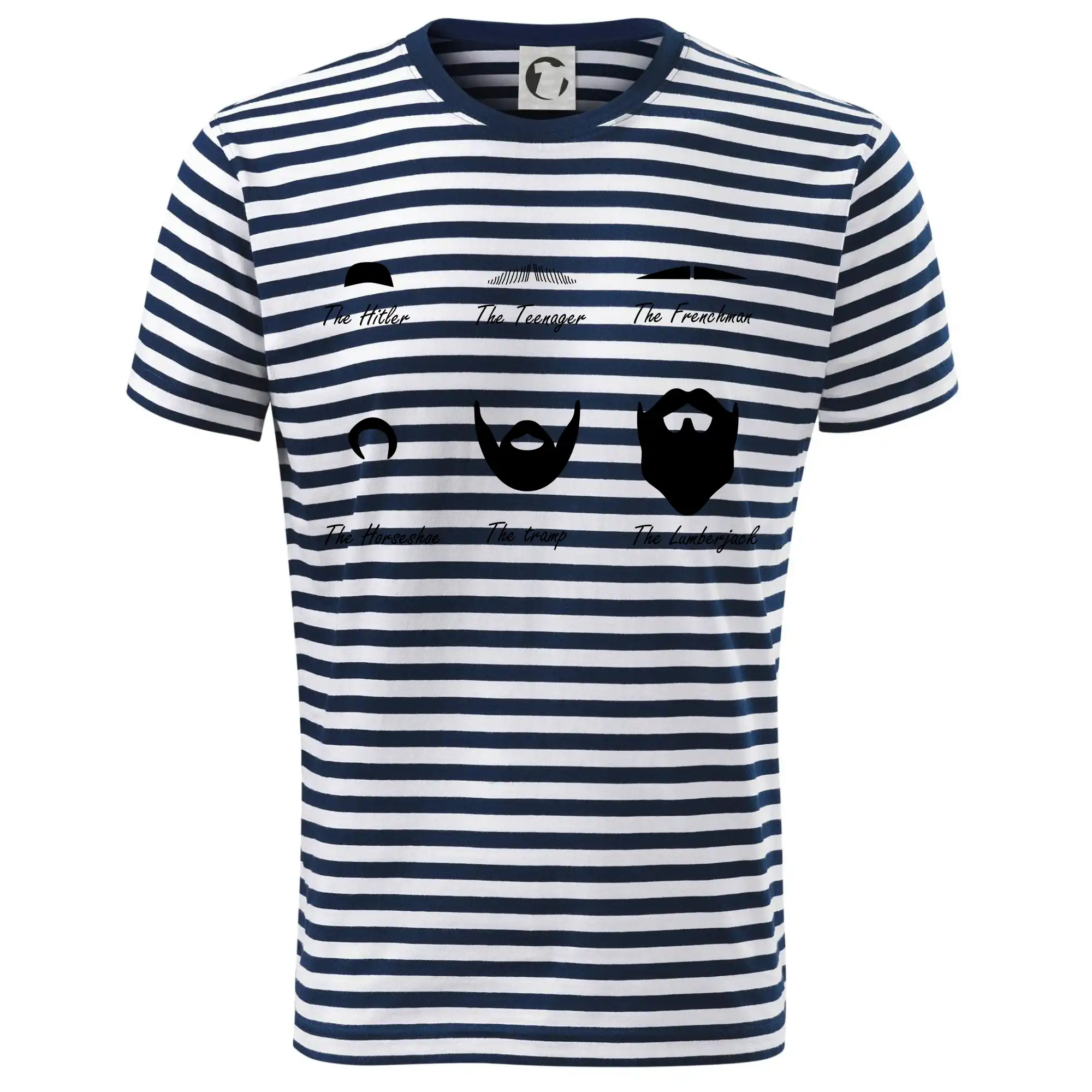 Tričká s fúzikmi - Types of men - Mustache - fúziky - Dětské triko na vodu