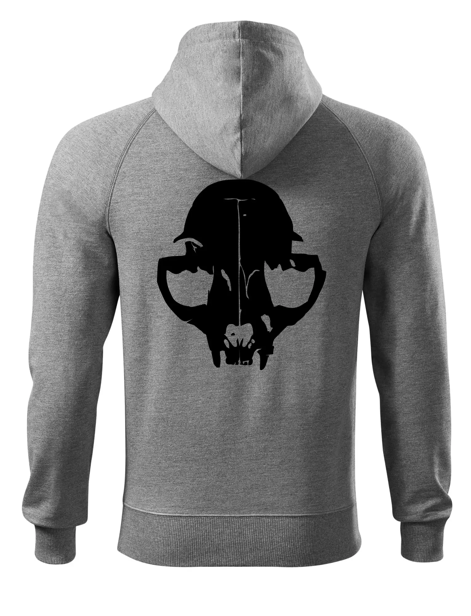 Vtipná tričká s mačkou - Mačka - Cat skull - Mikina Voyage  - 100% bavlna