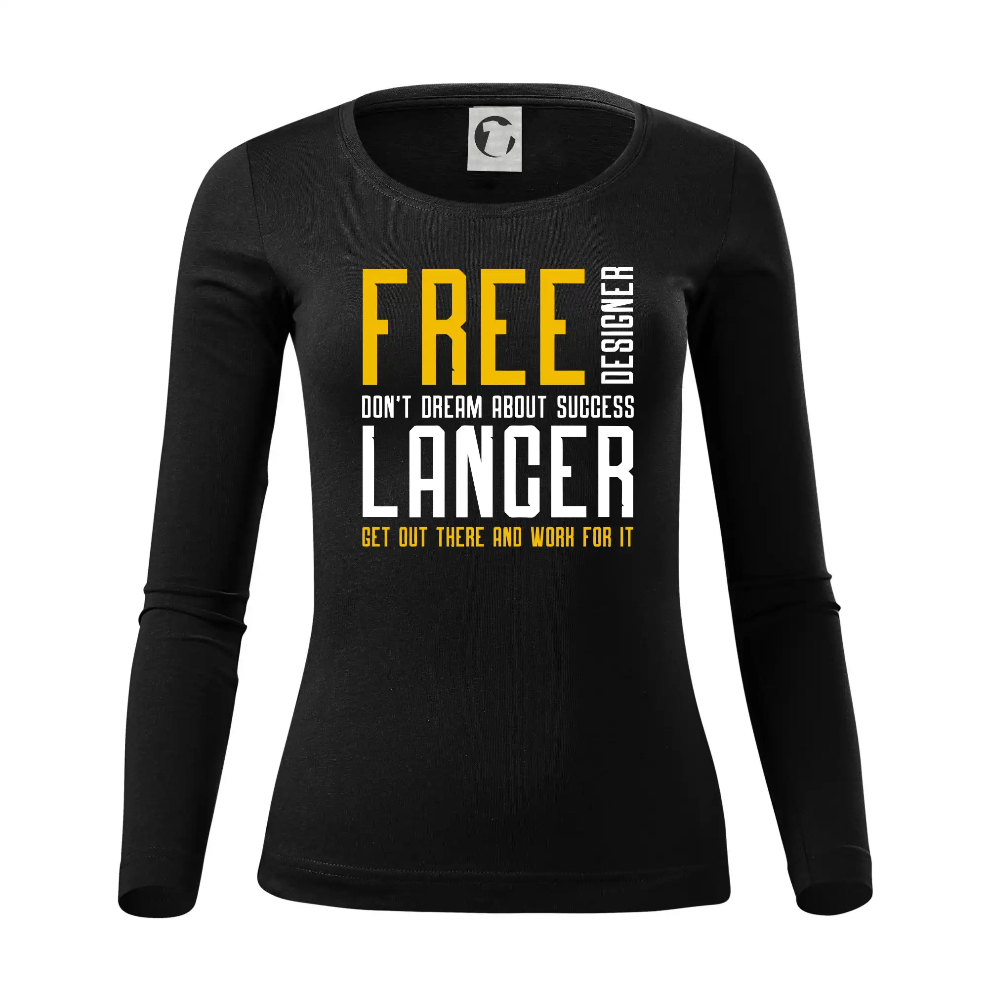Tričká pre ajťákov - Freelancer - Dámske tričko FIT-T LS - zužené