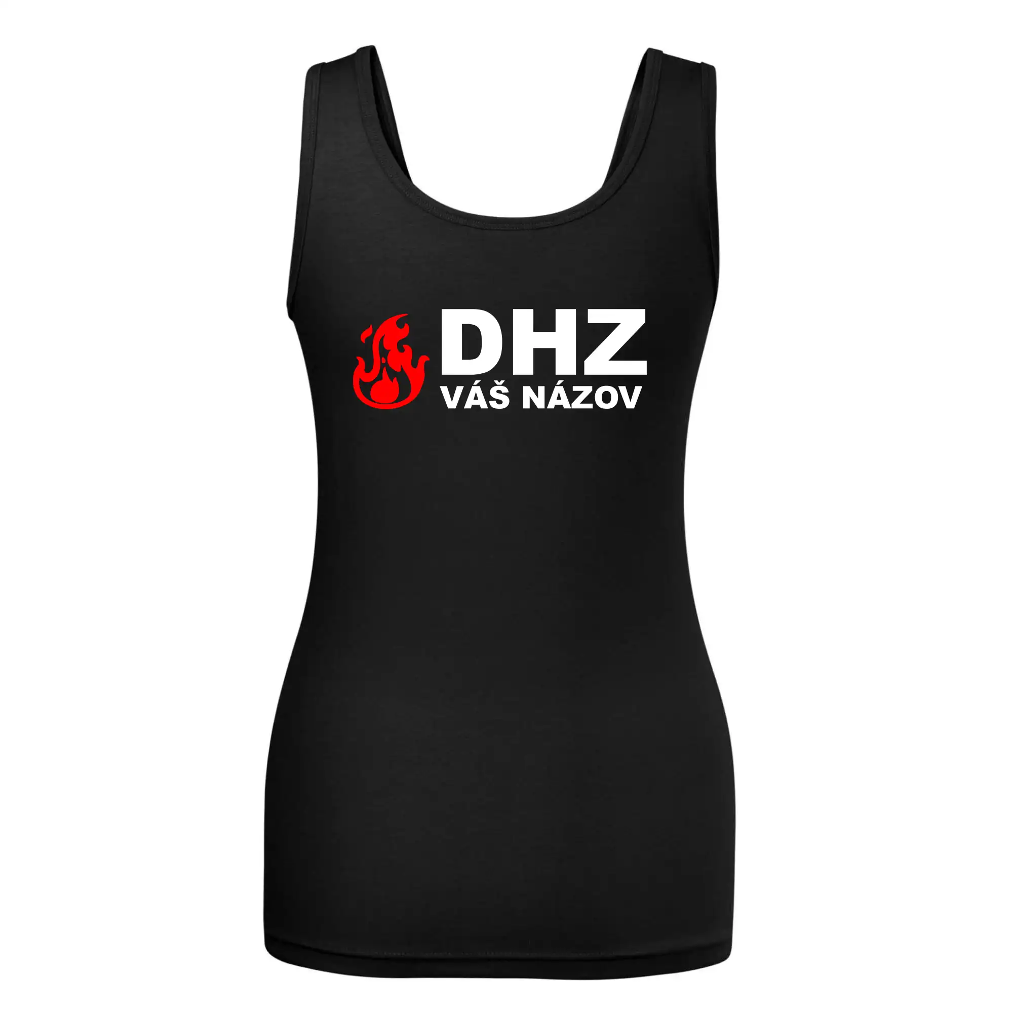 DHZ (oheň, názov sboru - vlastný nápis)
