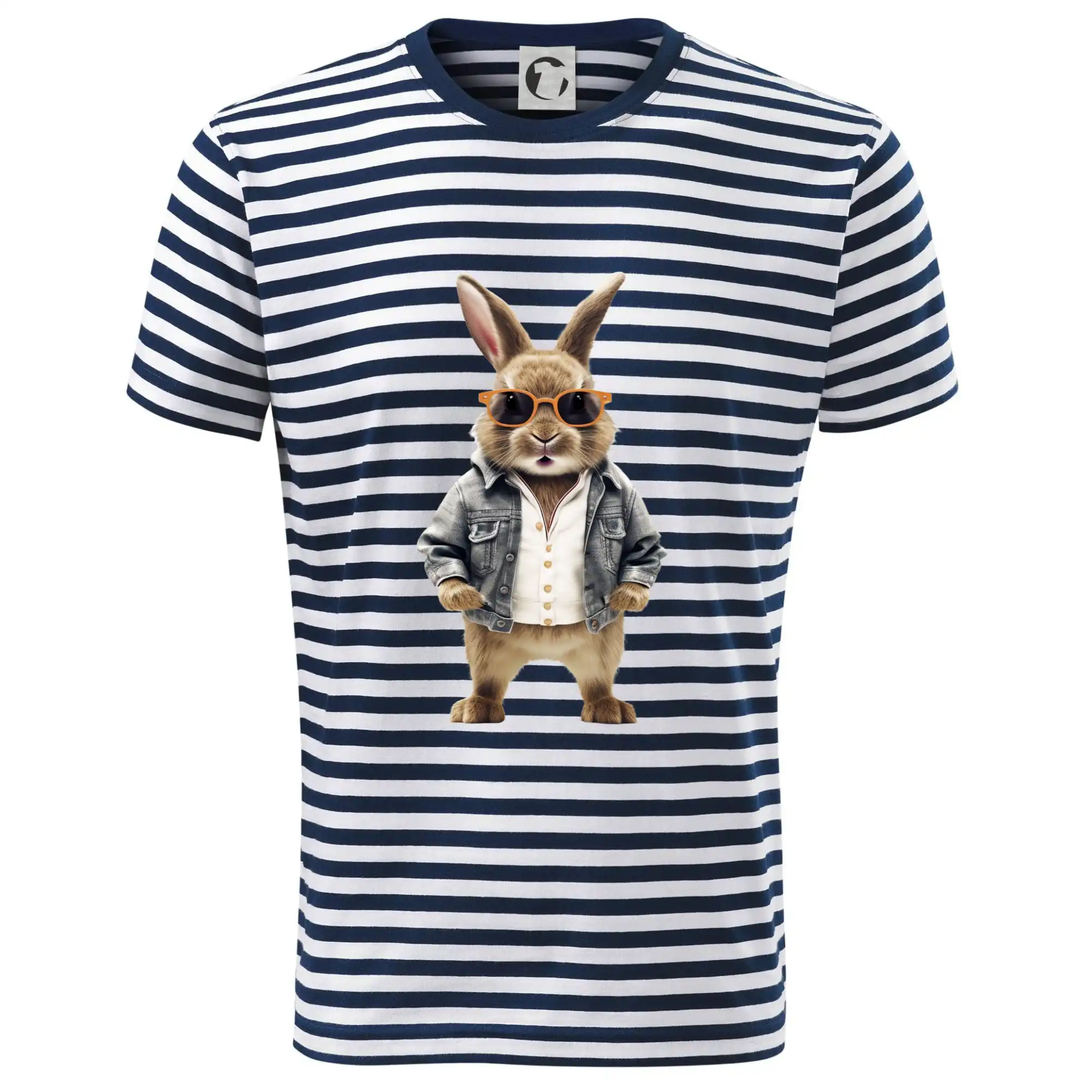 Tričká so zvieratami - Králik v bundičke - Dětské triko na vodu