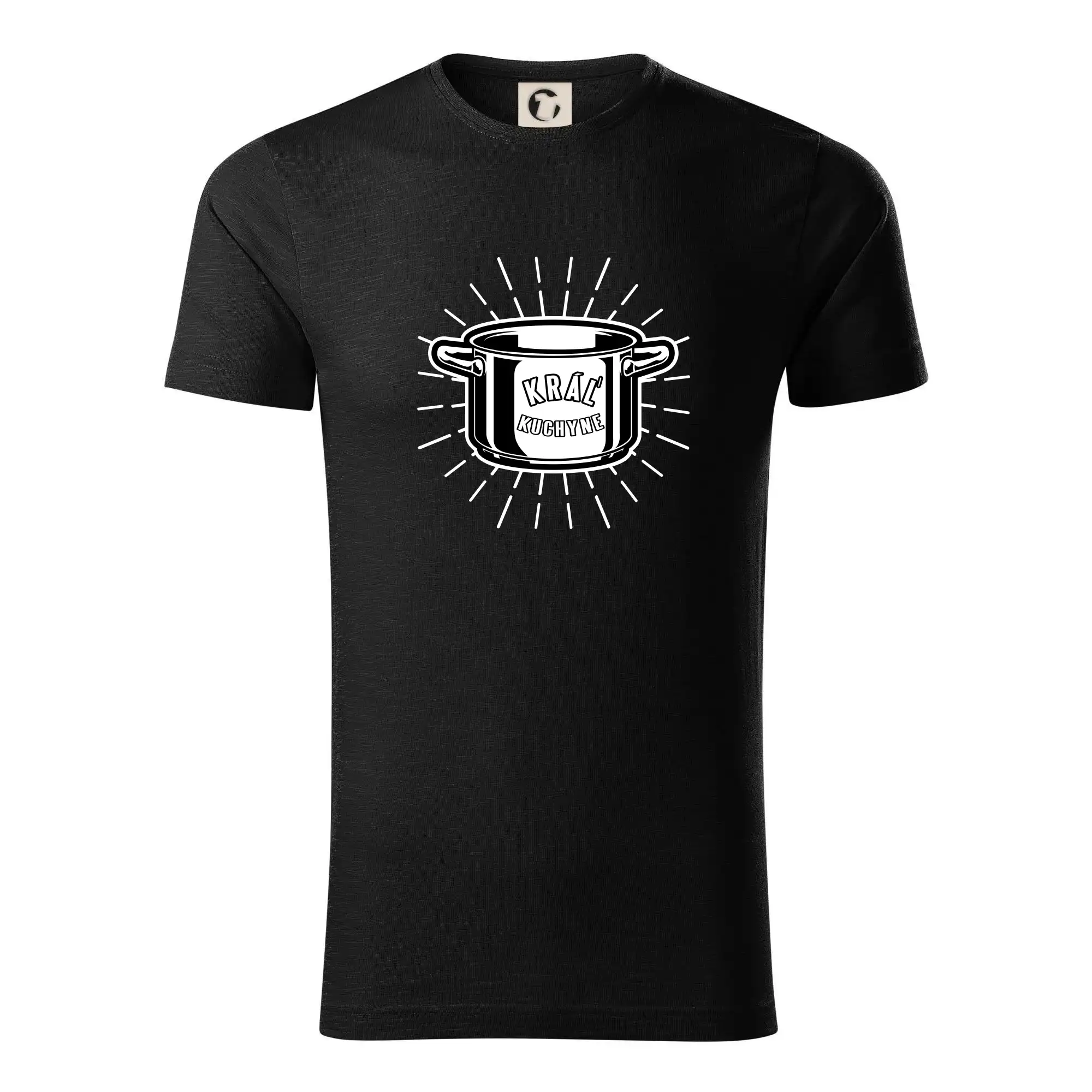 Kuchár a pekár - Kráľ kuchyne - hrniec - Tričko z organickej bavlny