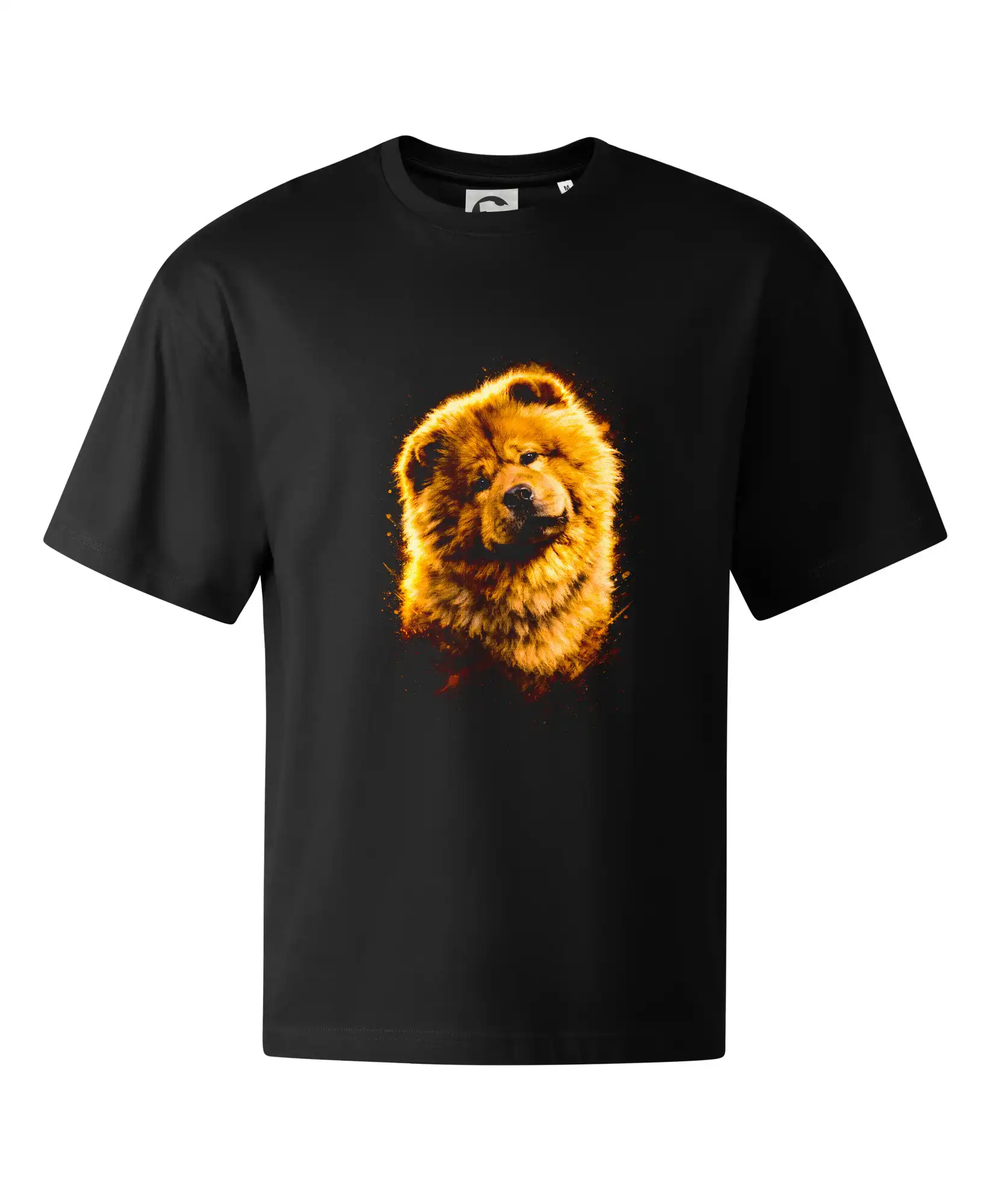 Ostatné psie plemená - Obrázok poltón Čau-čau sediaci - Stage unisex - OVERSIZE