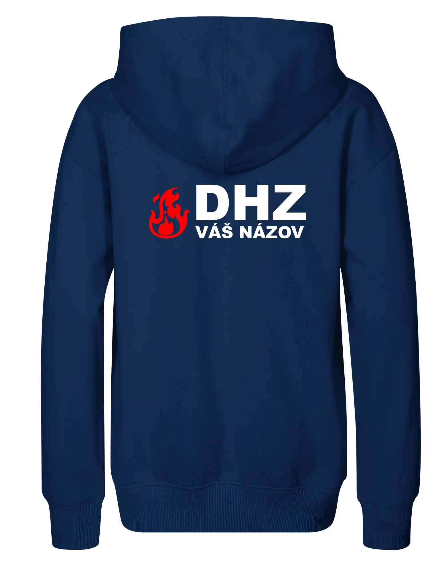DHZ (oheň, firesport, názov sboru - vlastný nápis)