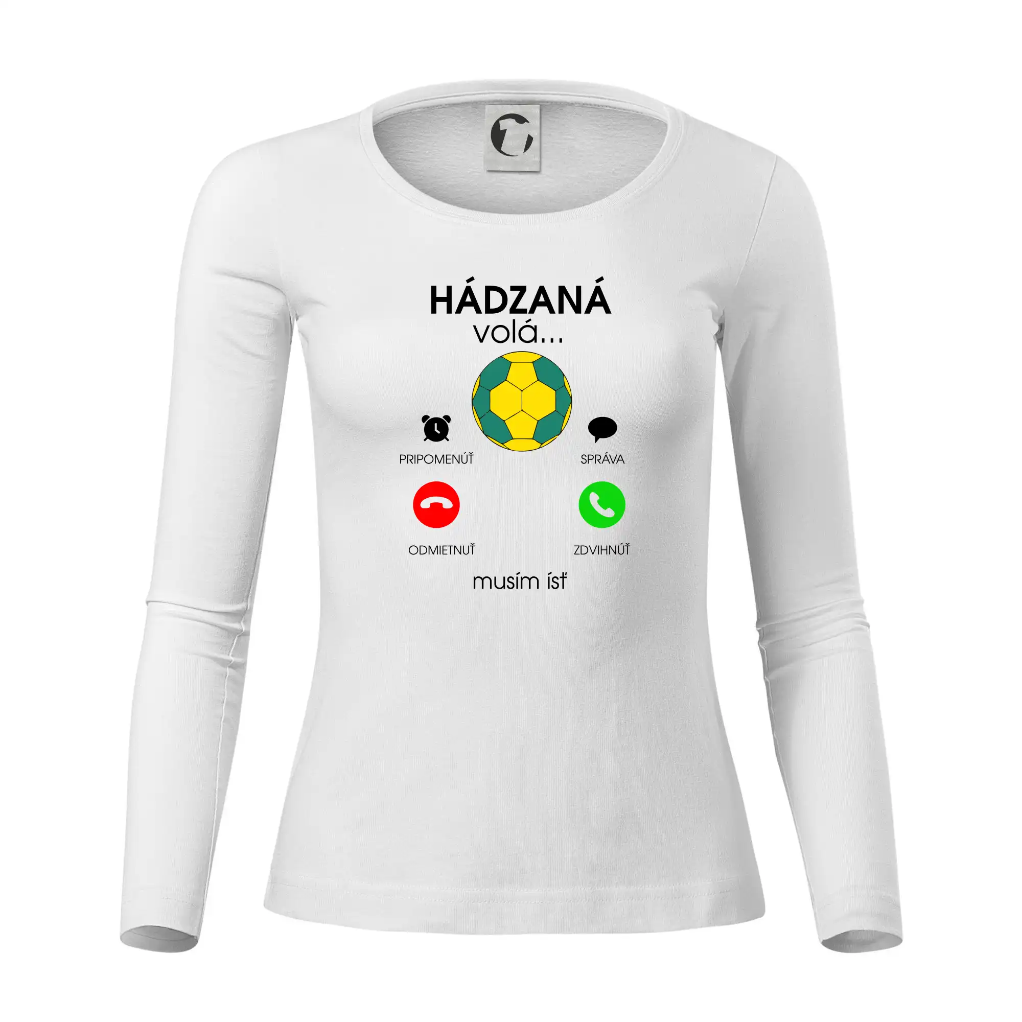 Ostatné športy - Hádzaná volá - Dámske tričko FIT-T LS - zužené