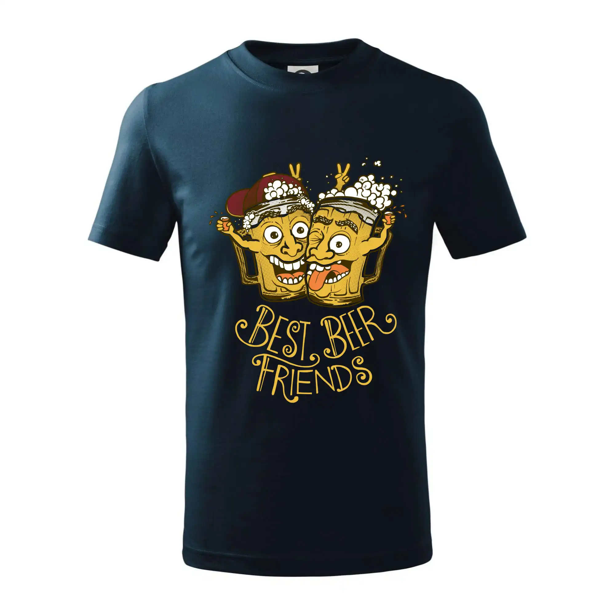 Vtipná tričká pre pivárov - Best beer friends party (Pecka design) - Tričko detské bavlnené