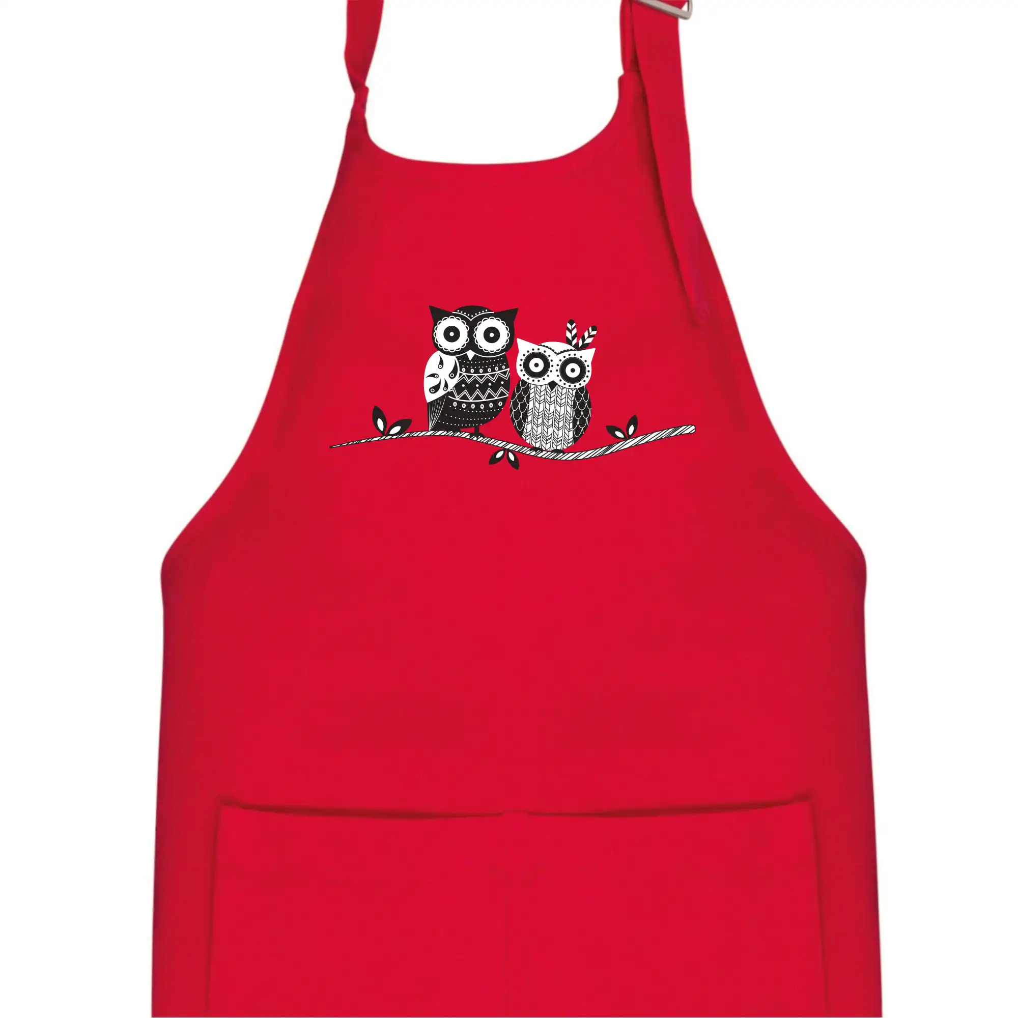 Dvě sovy abstraktní