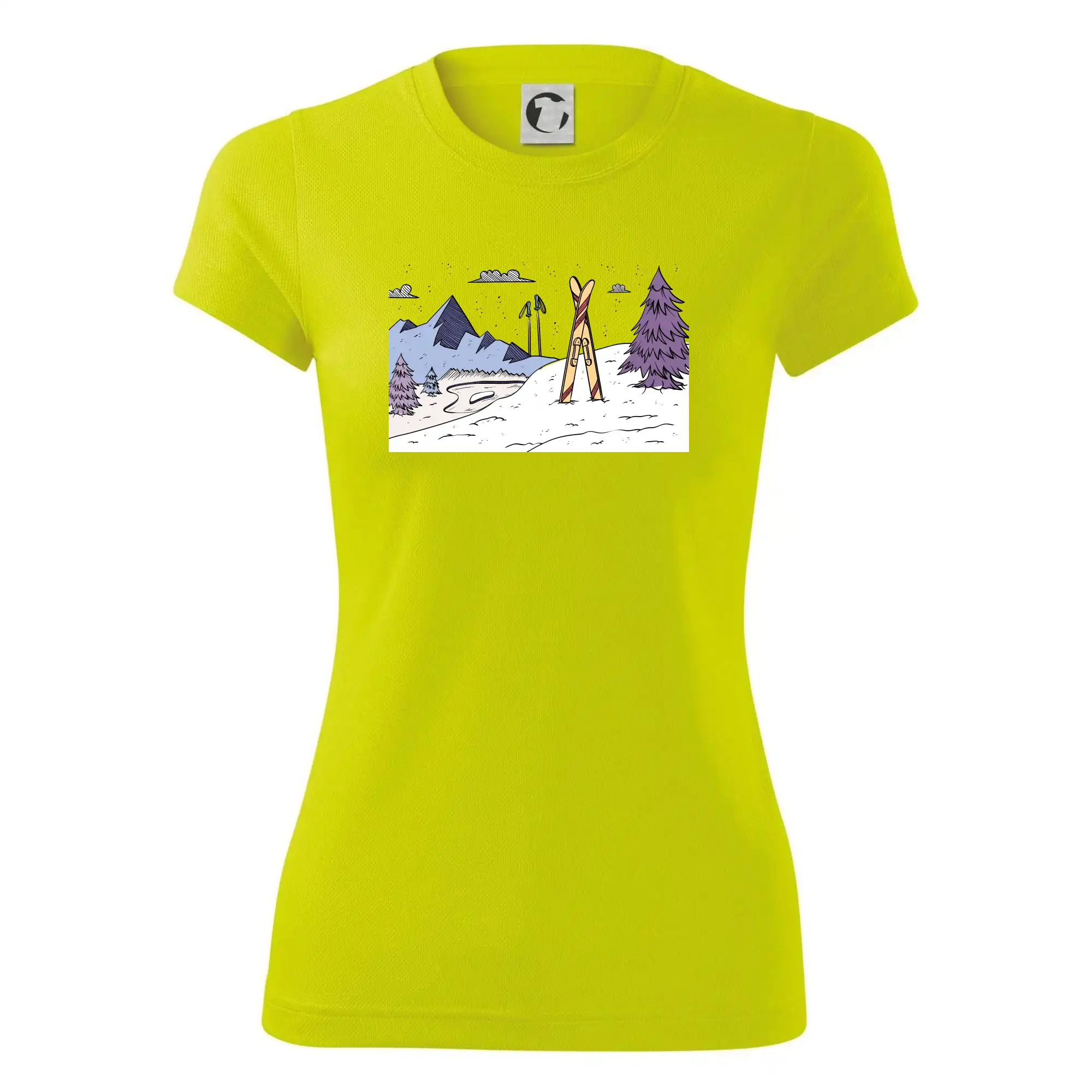 Panorama lyžování