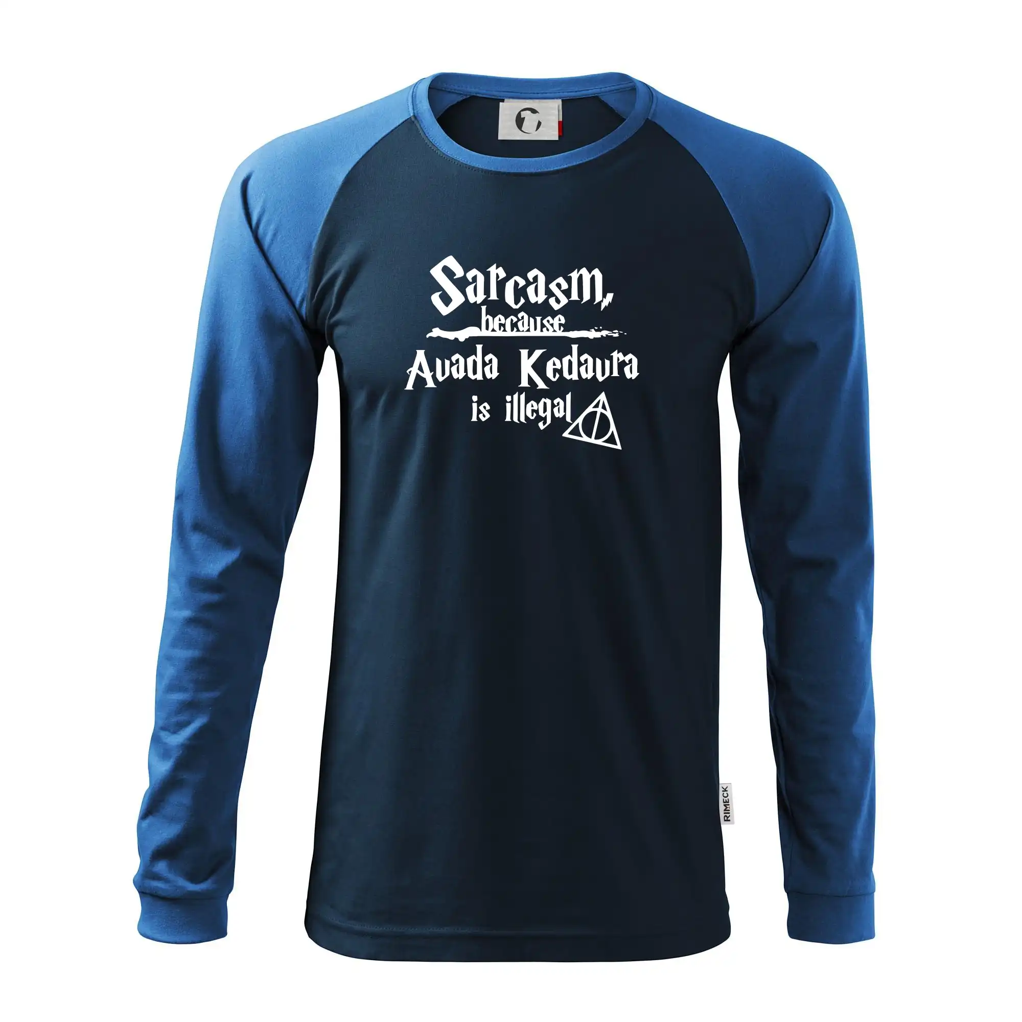 Harry - Sarcasm, because Avada Kedavra is illegal