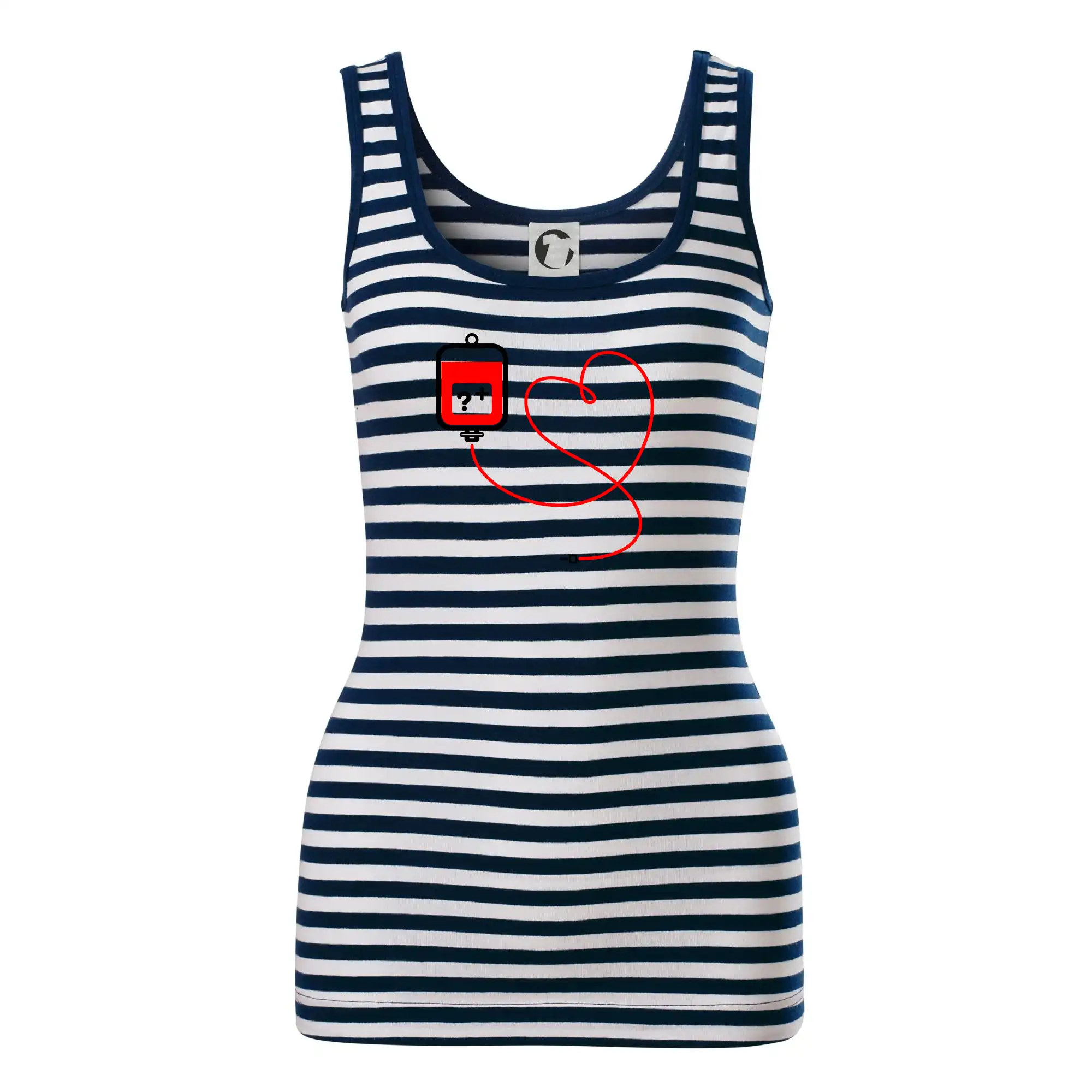 Transfúzia srdce - Sailor tielko na vodu