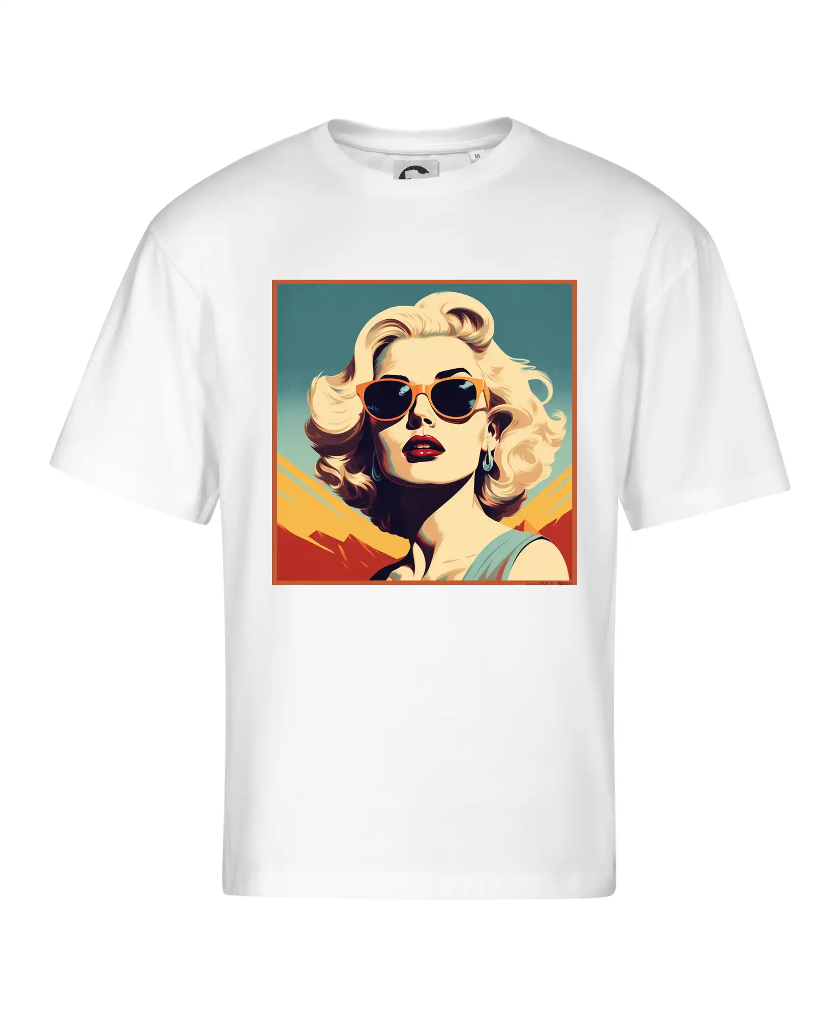 Grafické tričká - Žena s okuliarmi - Stage unisex - OVERSIZE